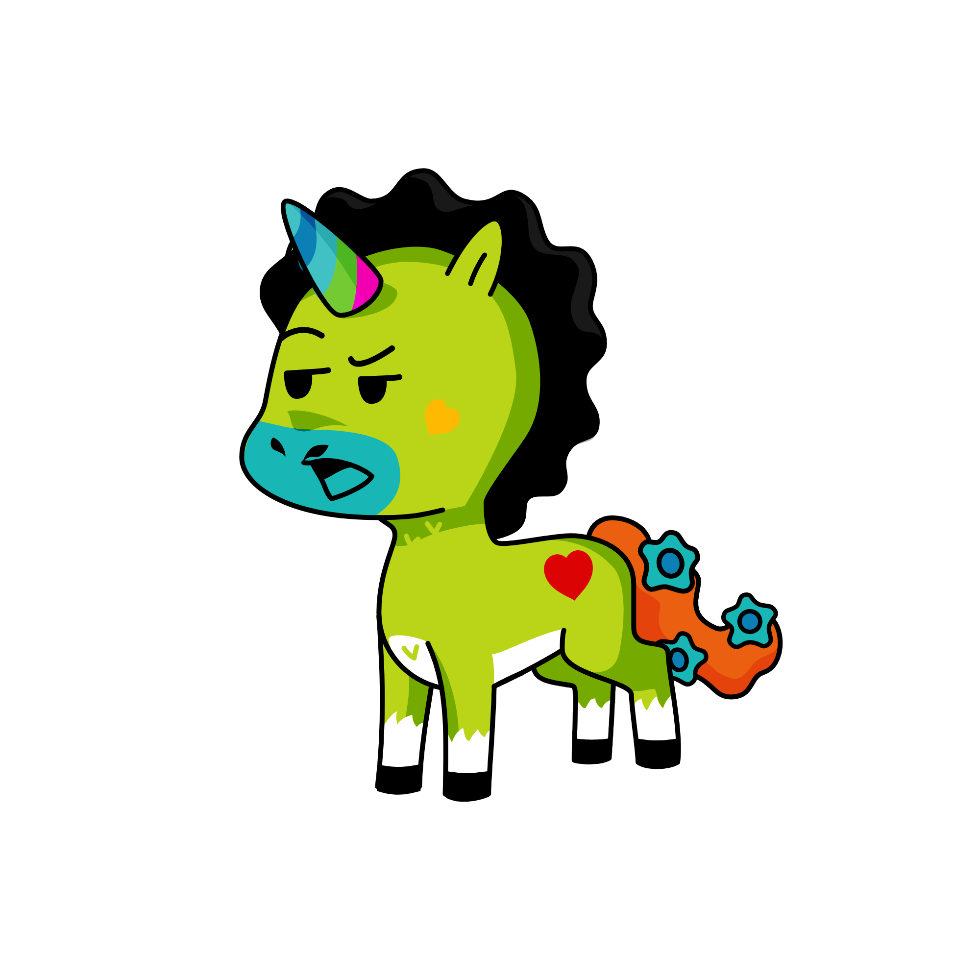 rainboe, the unicorn