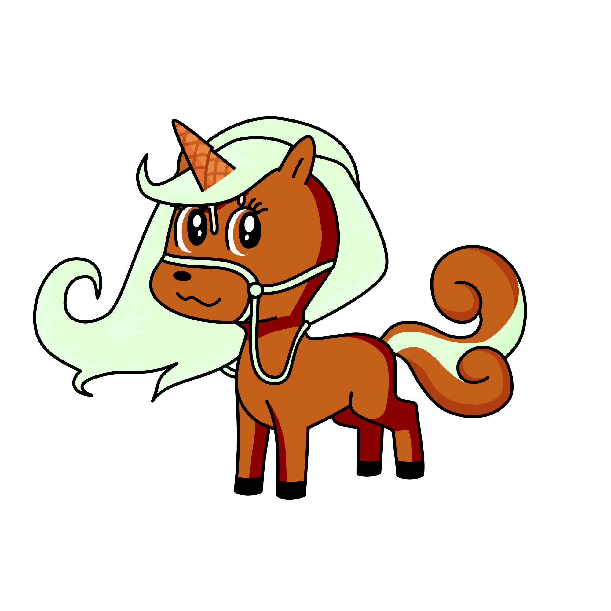 ice cream, the unicorn