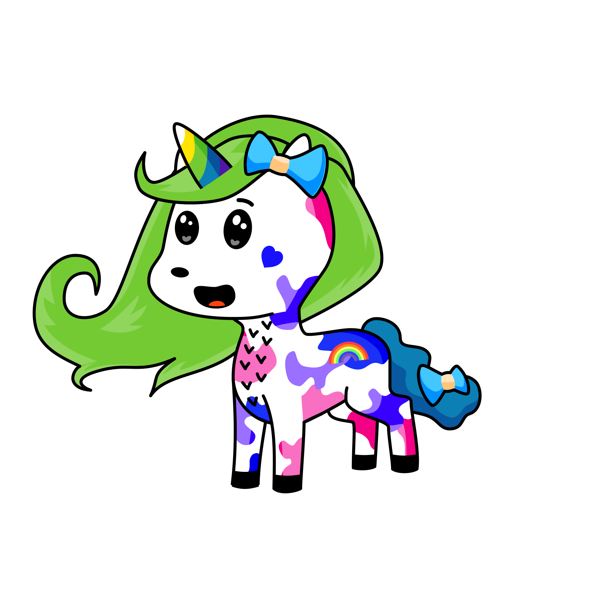 Doodle , the unicorn