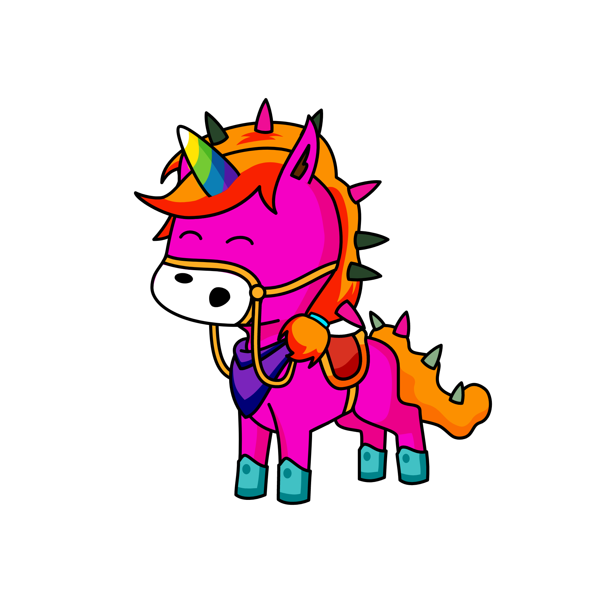 Riley, the unicorn