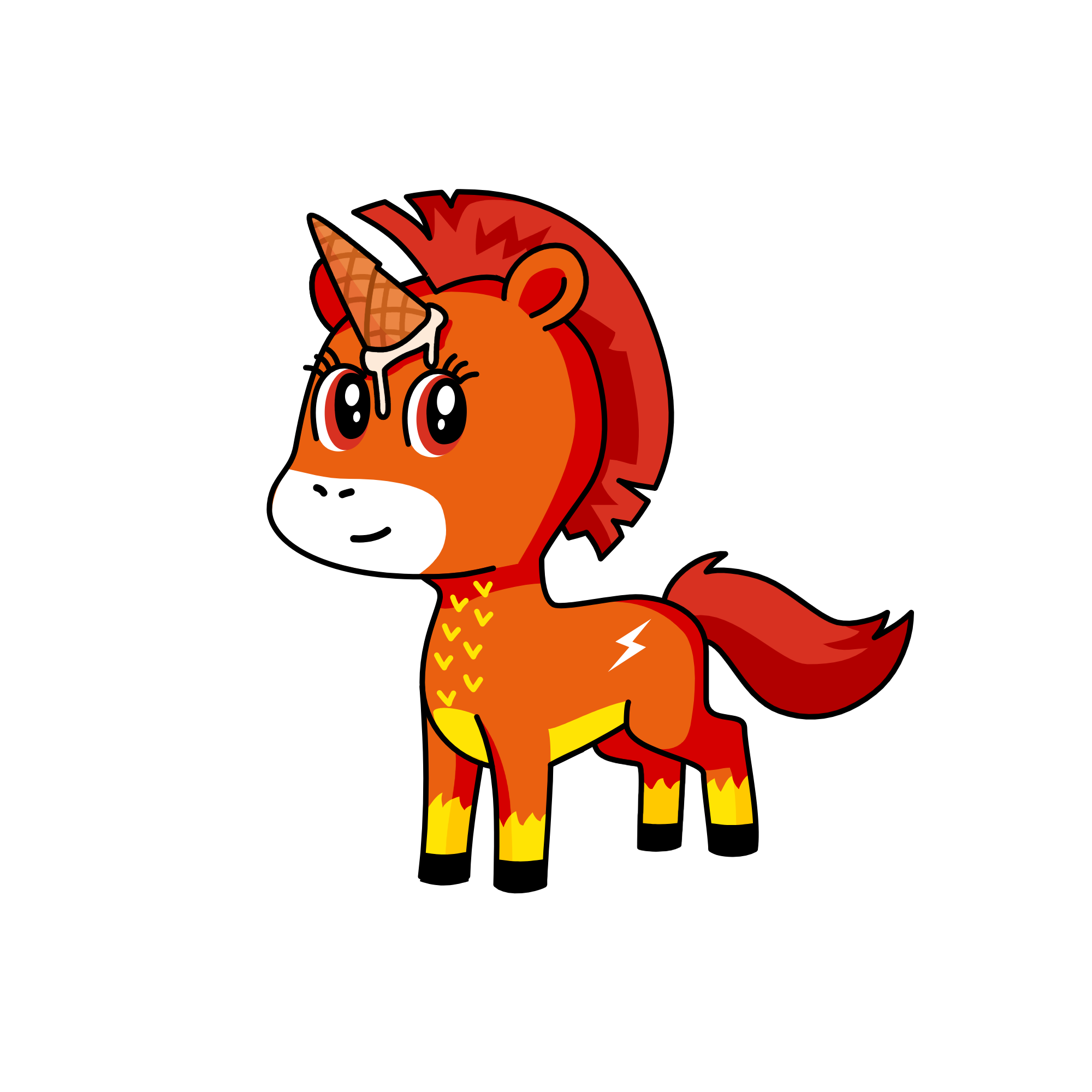 Burst, the unicorn