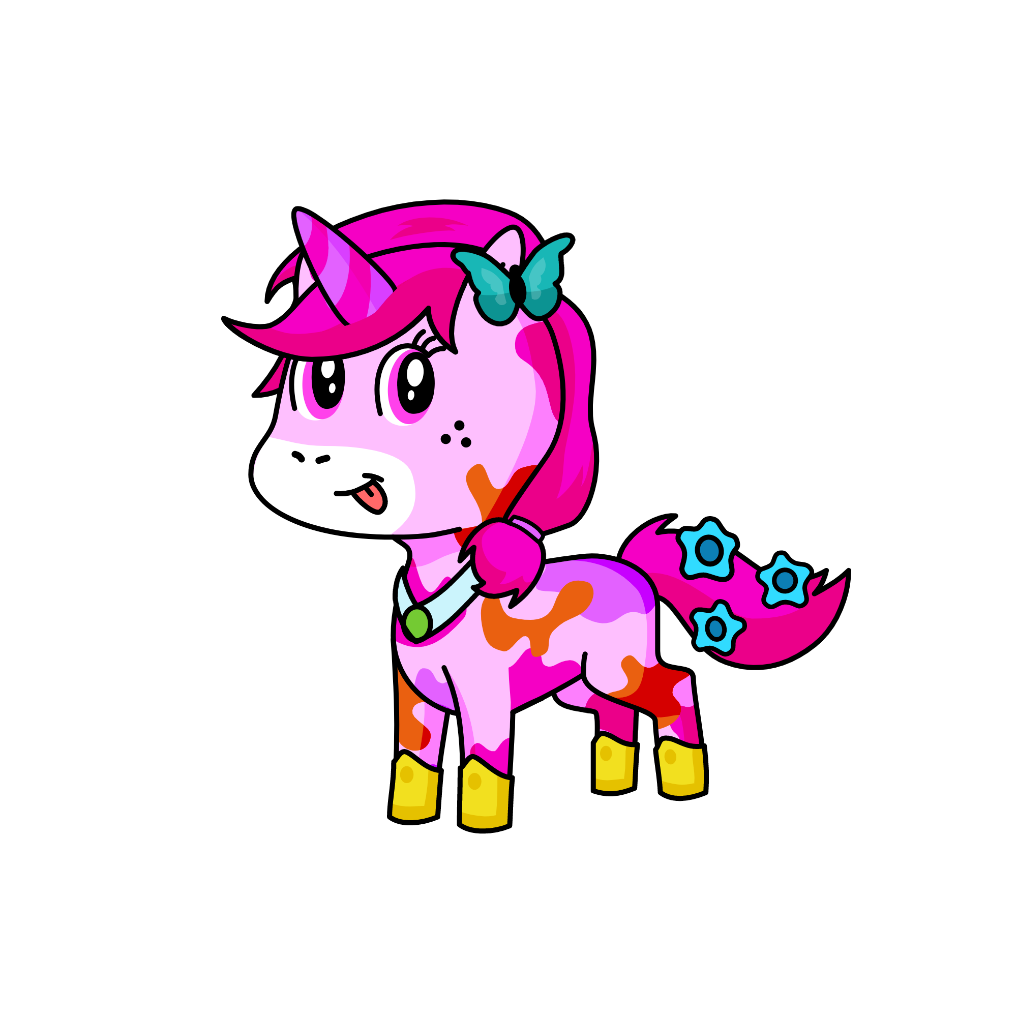 NAMELESS, the unicorn