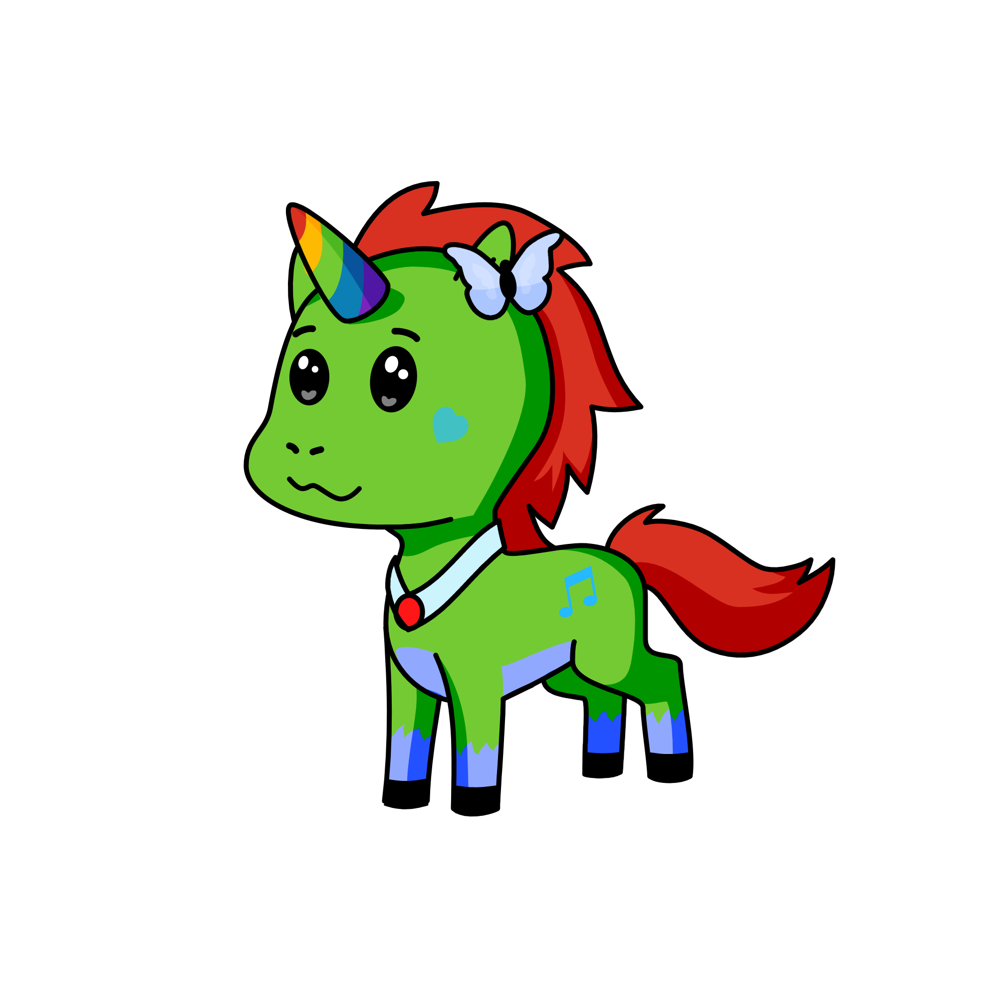 angel, the unicorn