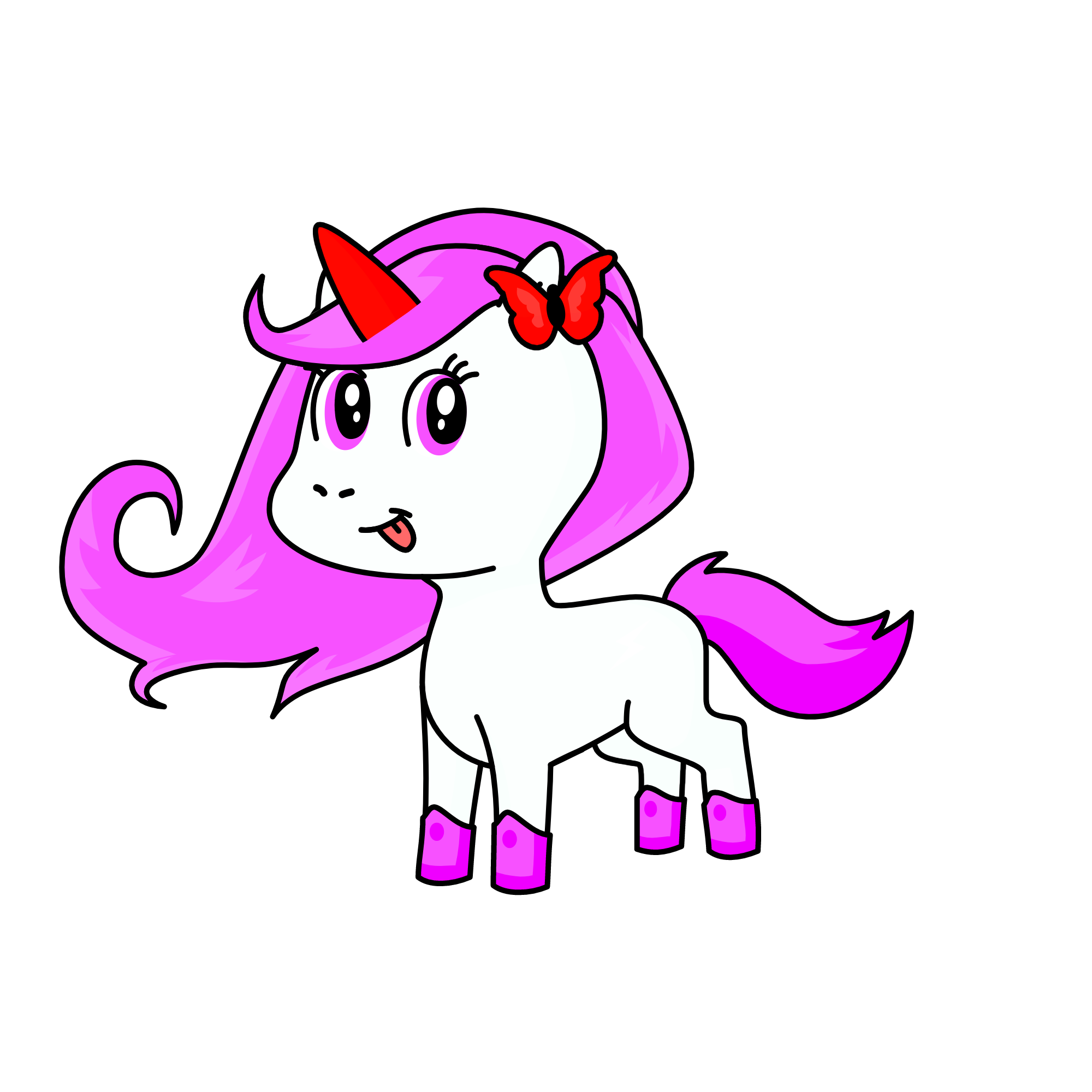 cupcake, the unicorn