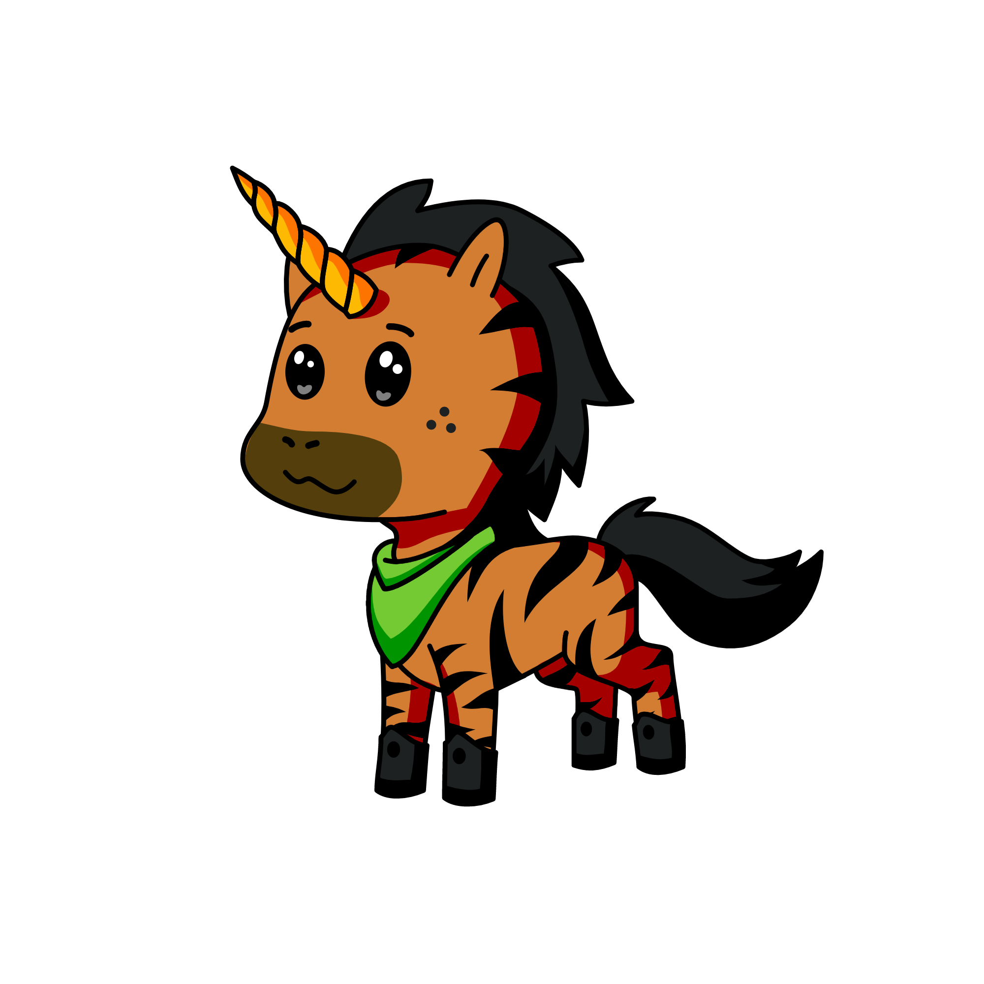 Tigress, the unicorn