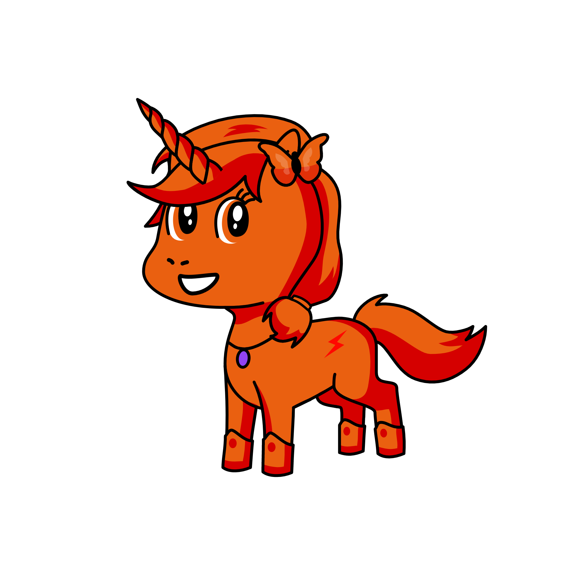 Peanut, the unicorn