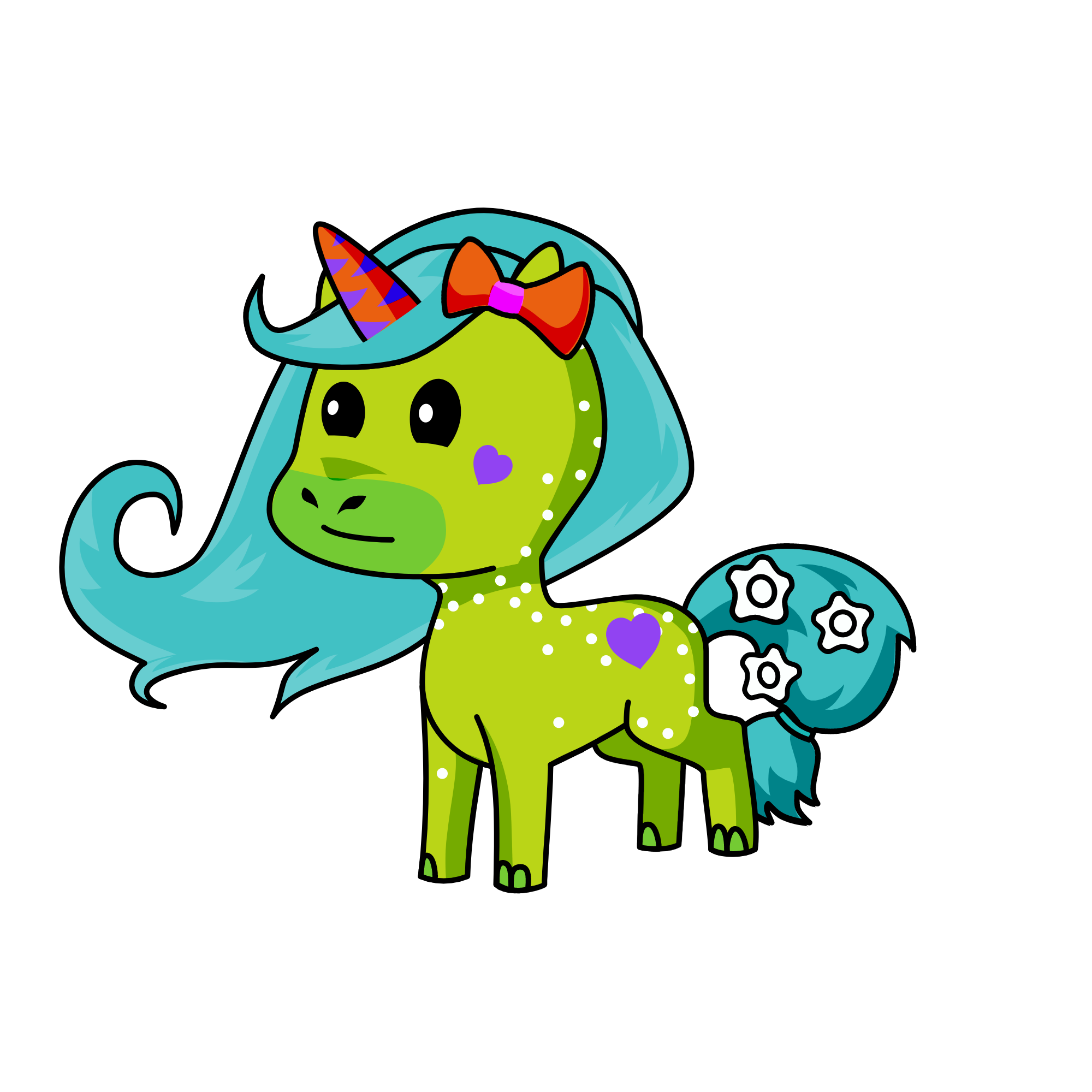 jjjjjj, the unicorn
