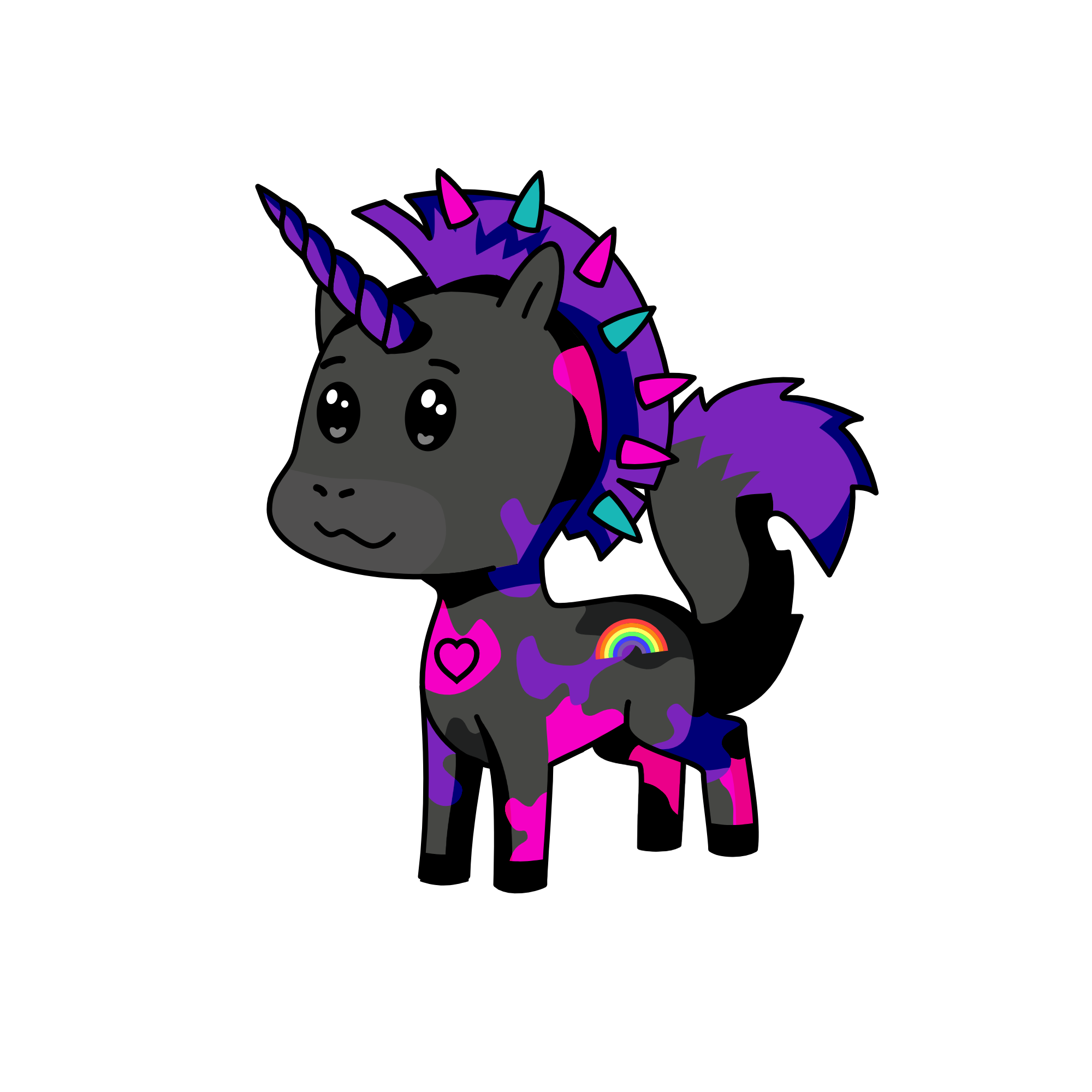 Sandy, the unicorn