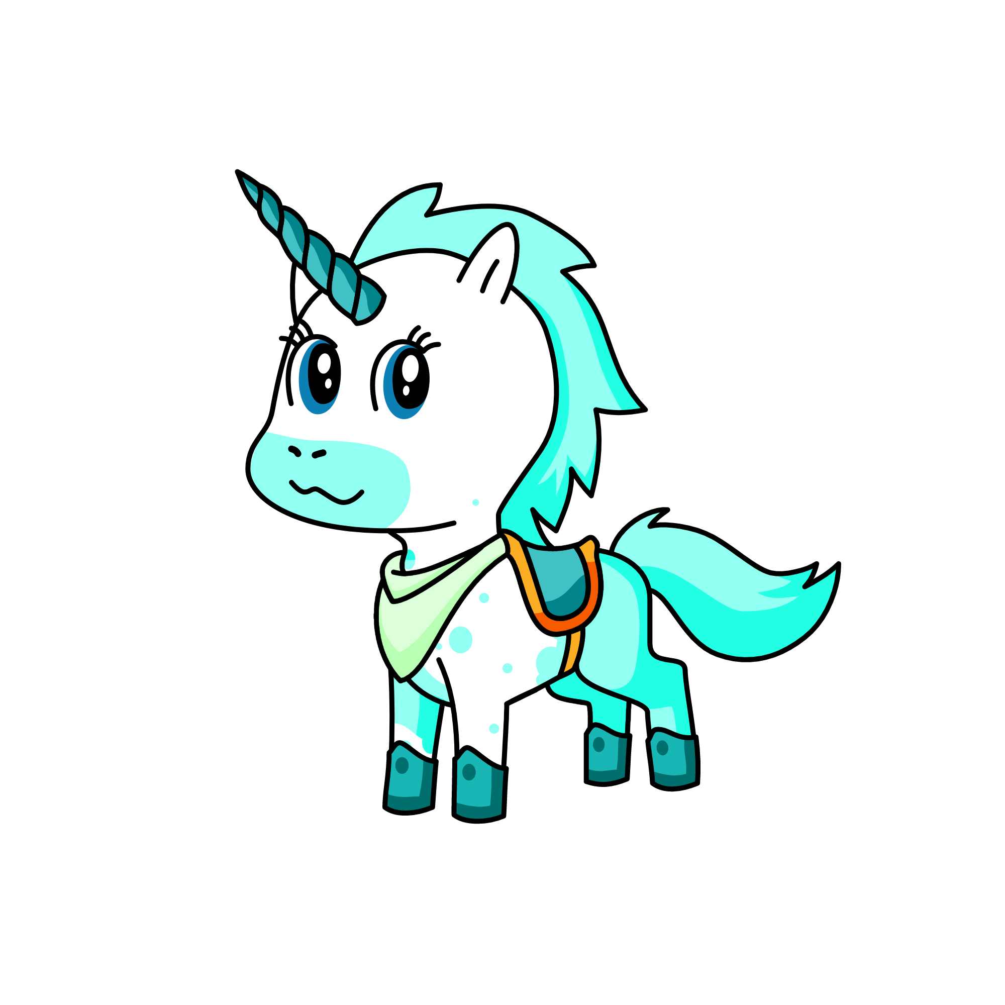 Sleet, the unicorn