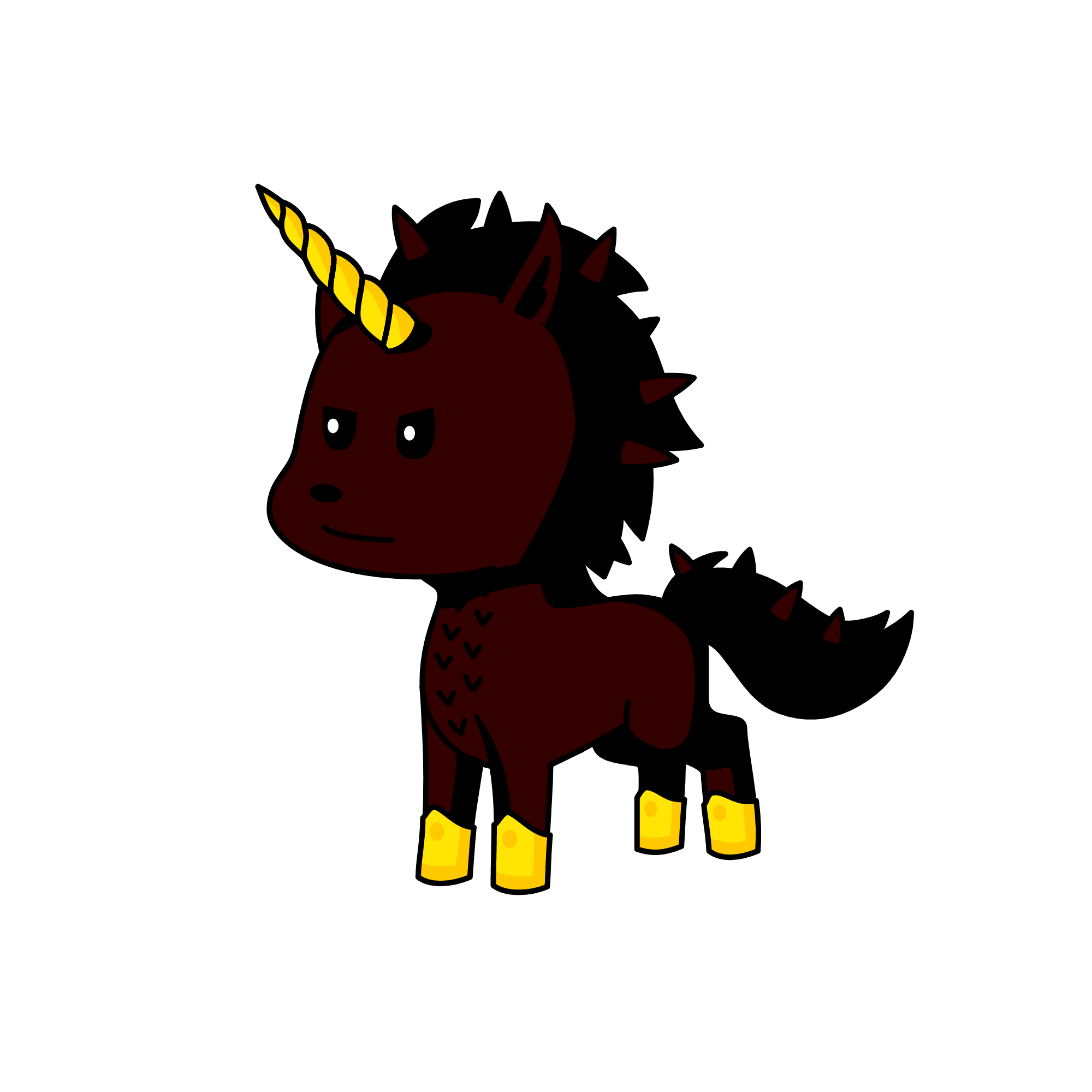 King Nightmare, the unicorn