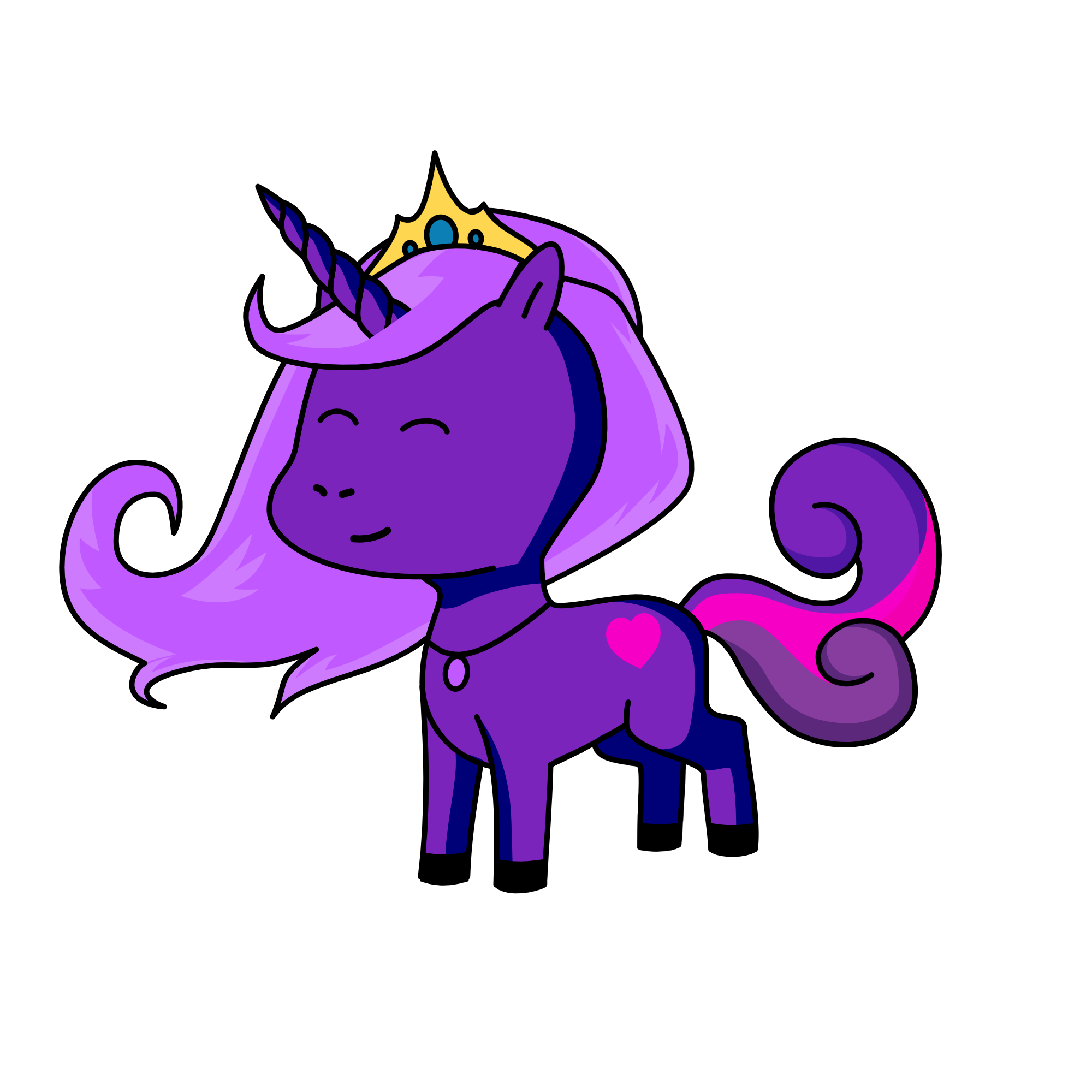 Twilight Sparkle, the unicorn