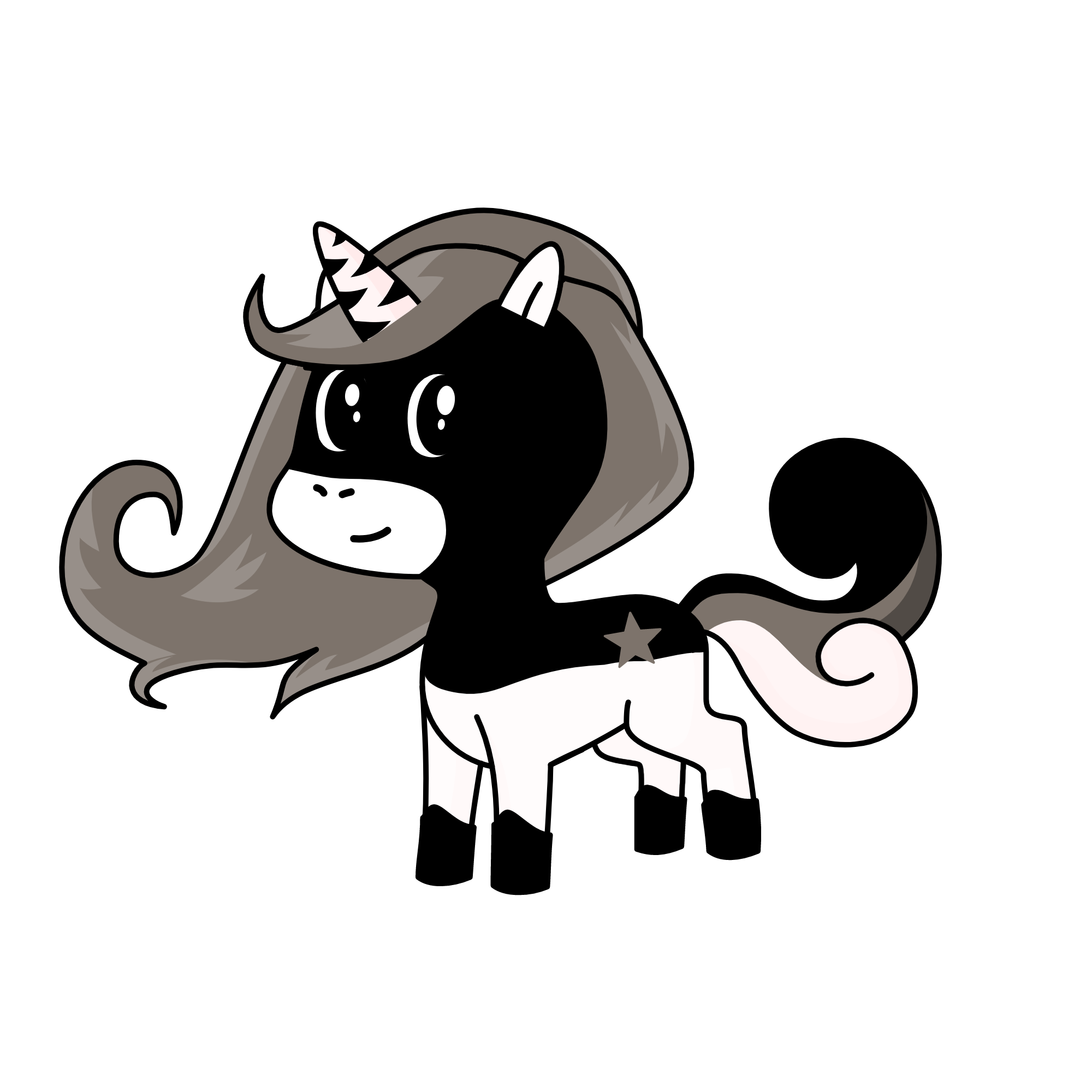 Zebra, the unicorn