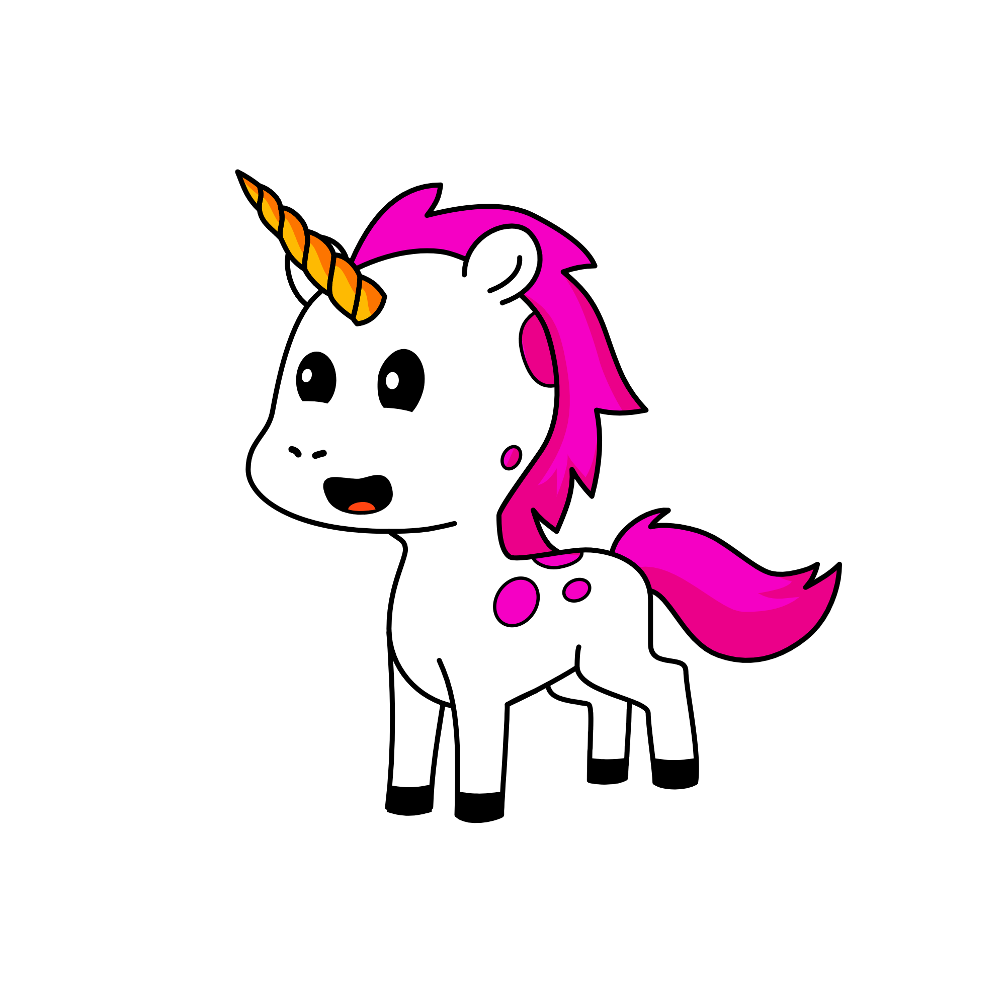 pinky, the unicorn