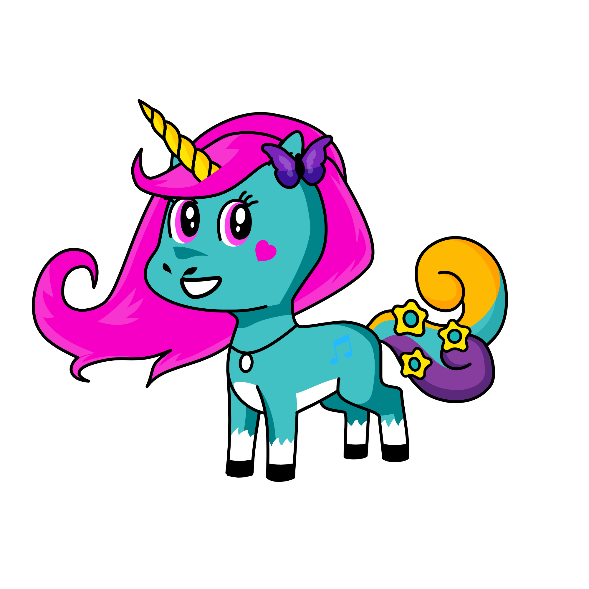 snowmusic, the unicorn