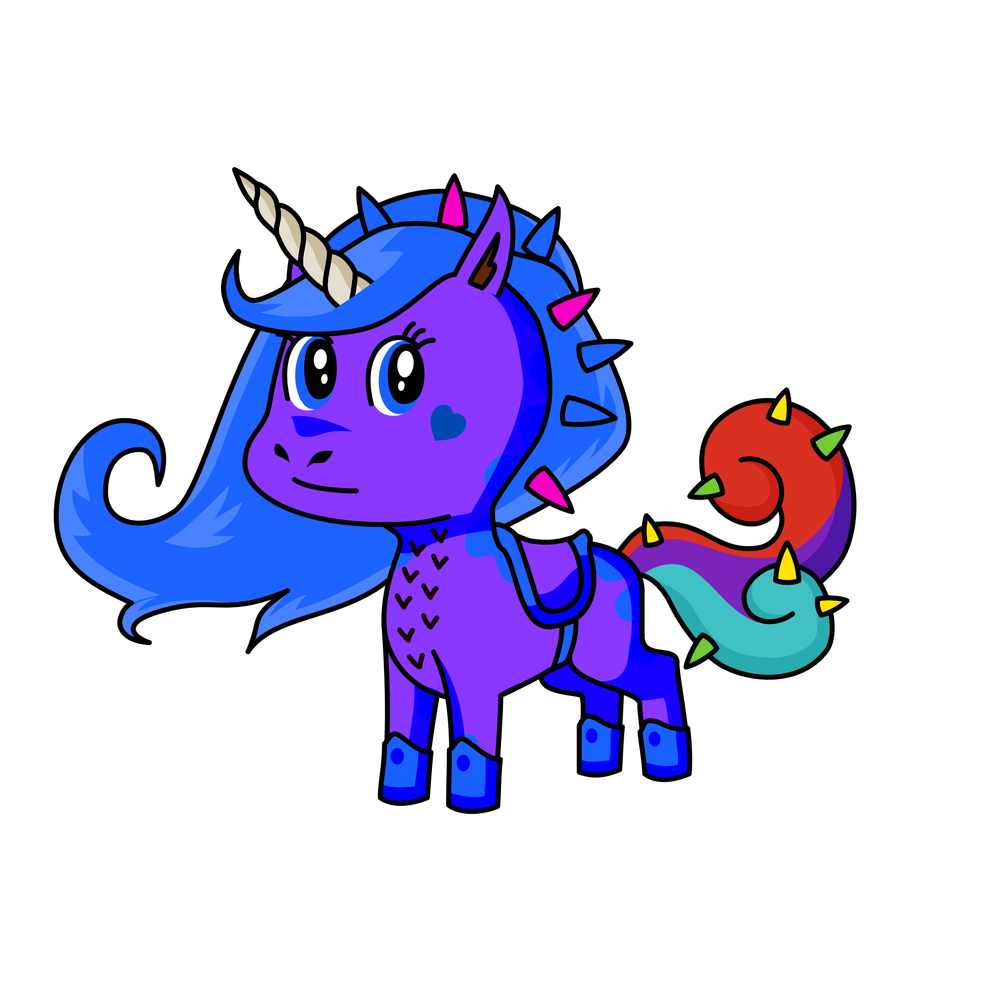 Star Moon, the unicorn