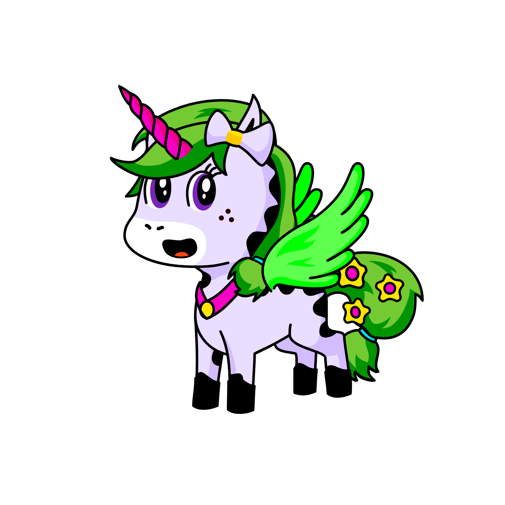 mya, the unicorn