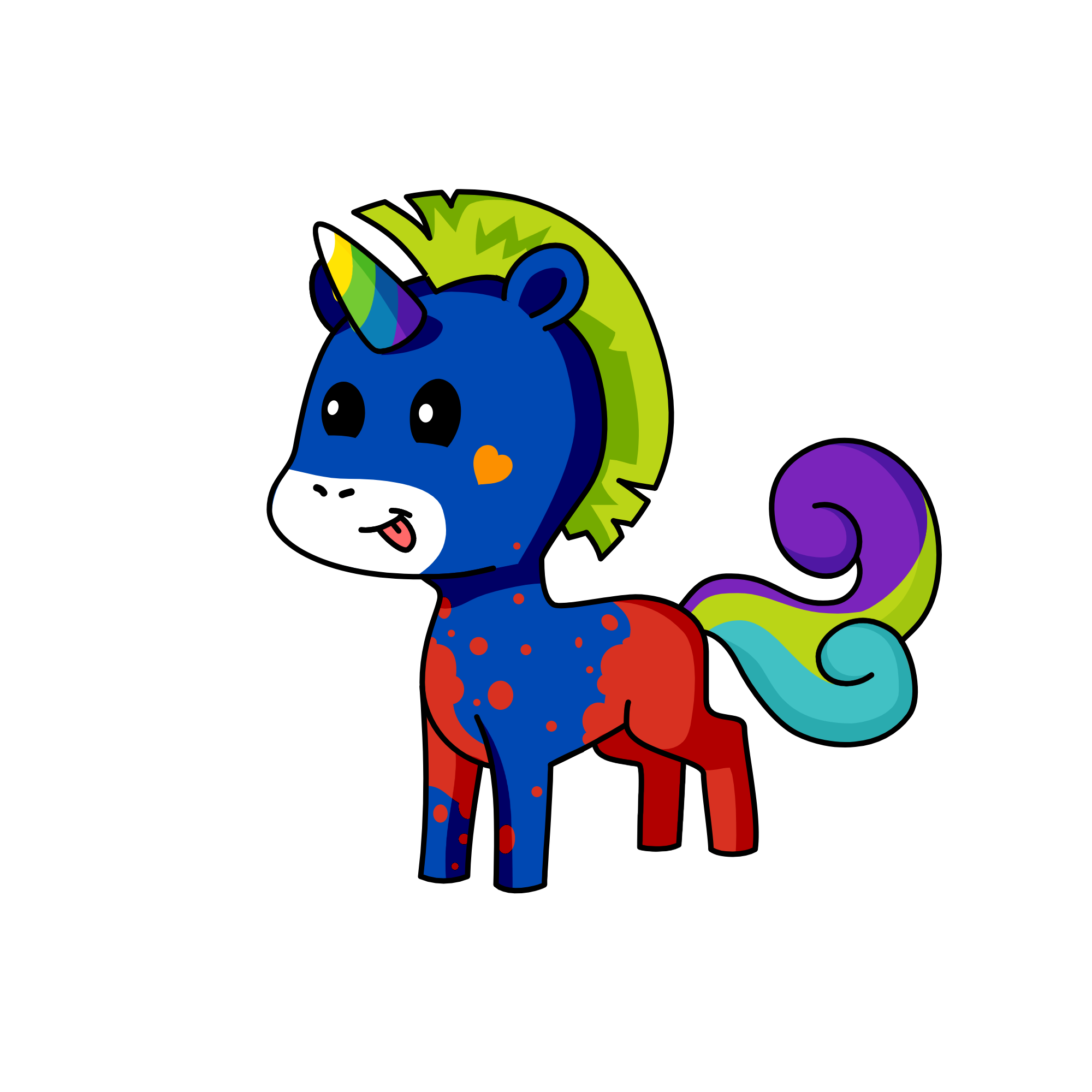 random number genertaer, the unicorn