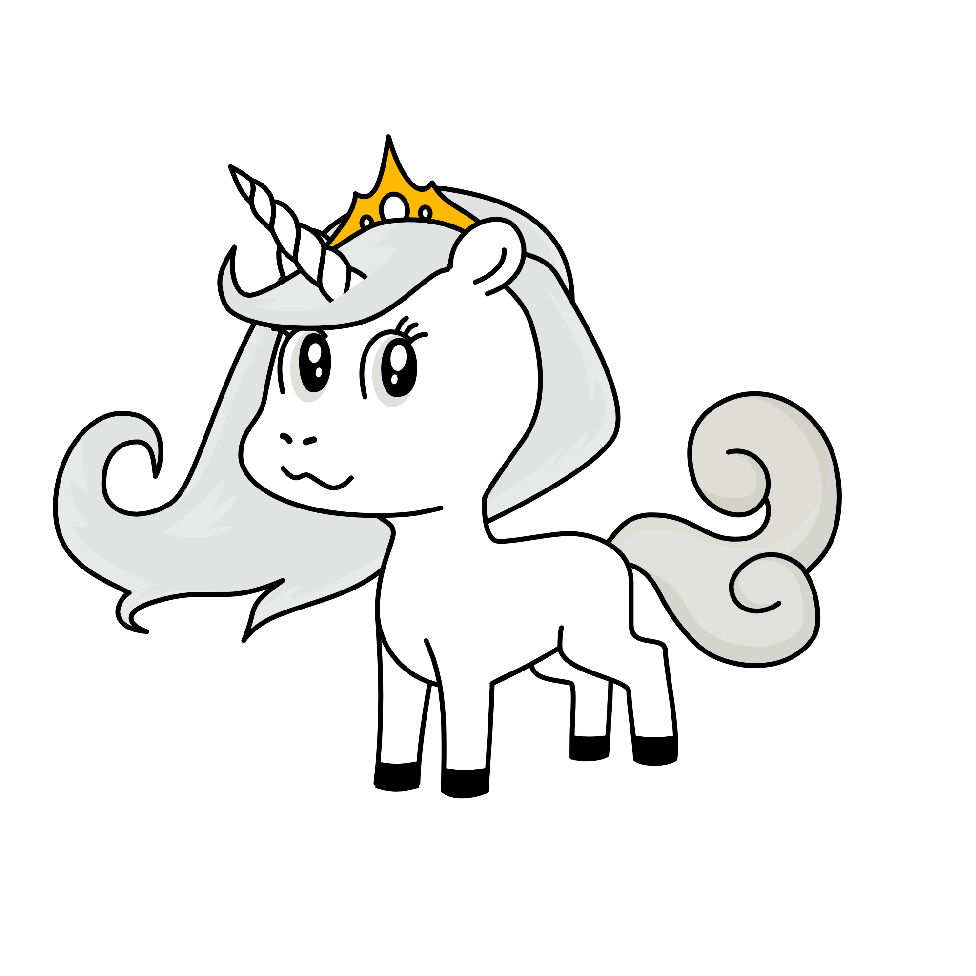 Moon, the unicorn