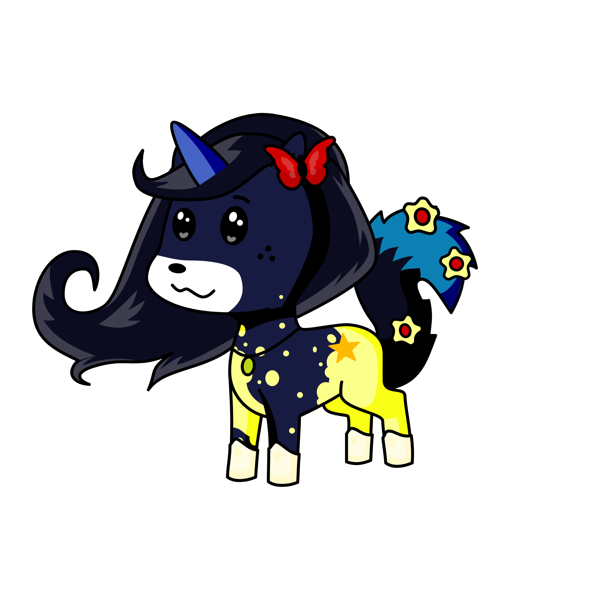 Nightgirl , the unicorn