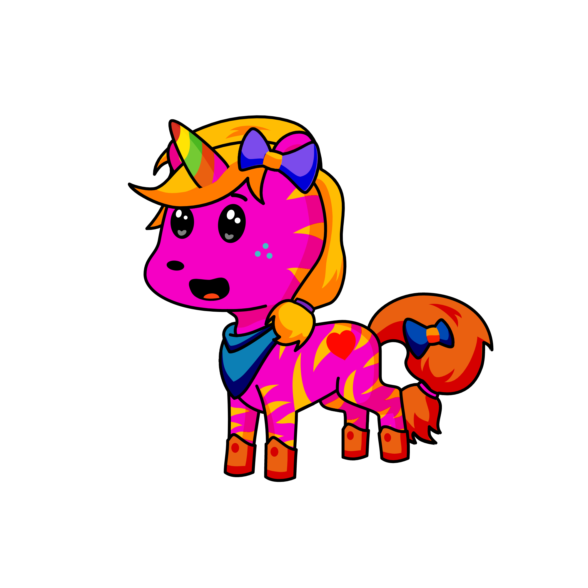 unicorn qeen, the unicorn