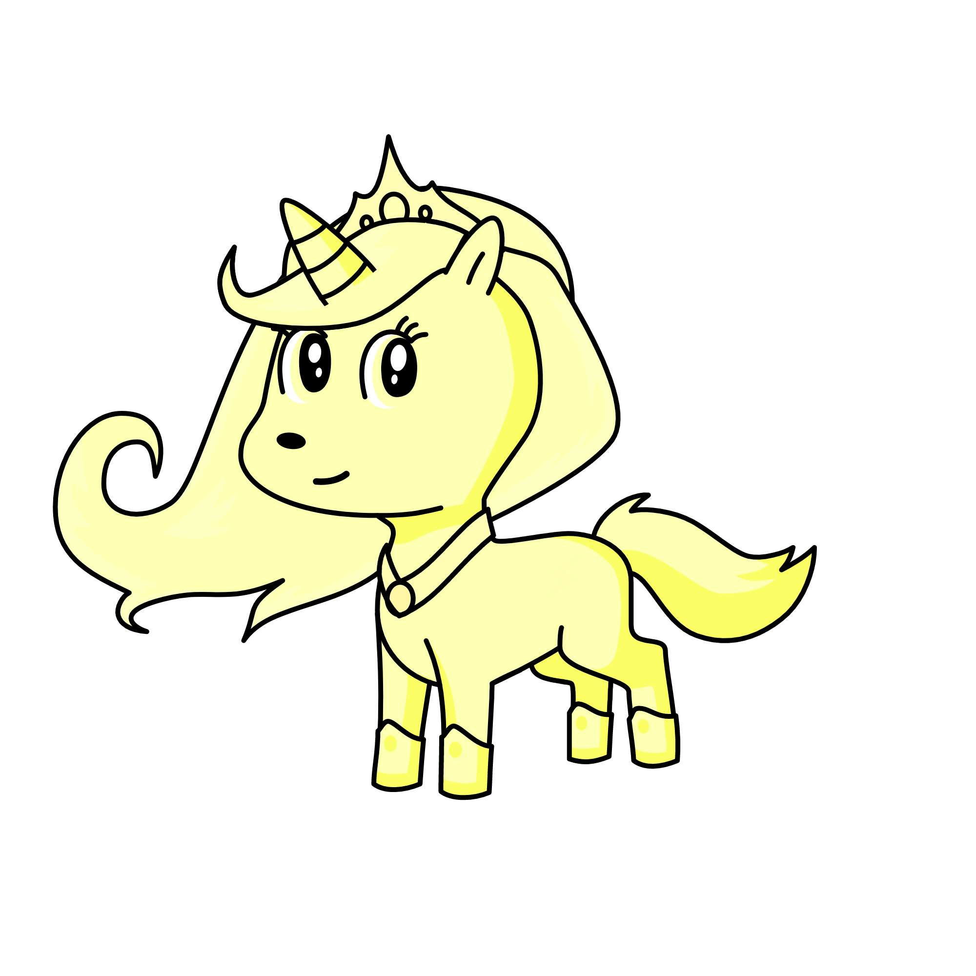 The Daydream Queen, the unicorn