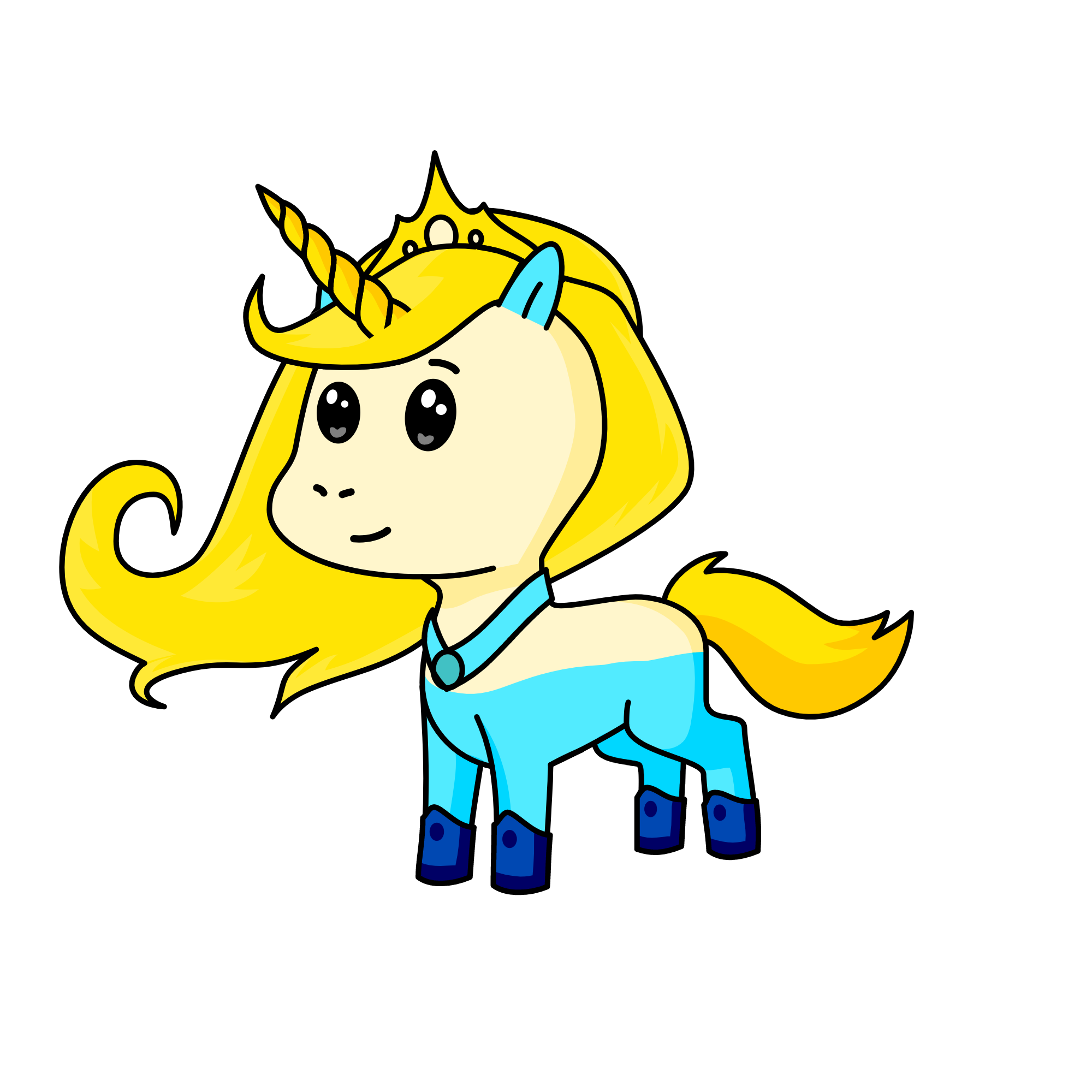 Elsa, the unicorn
