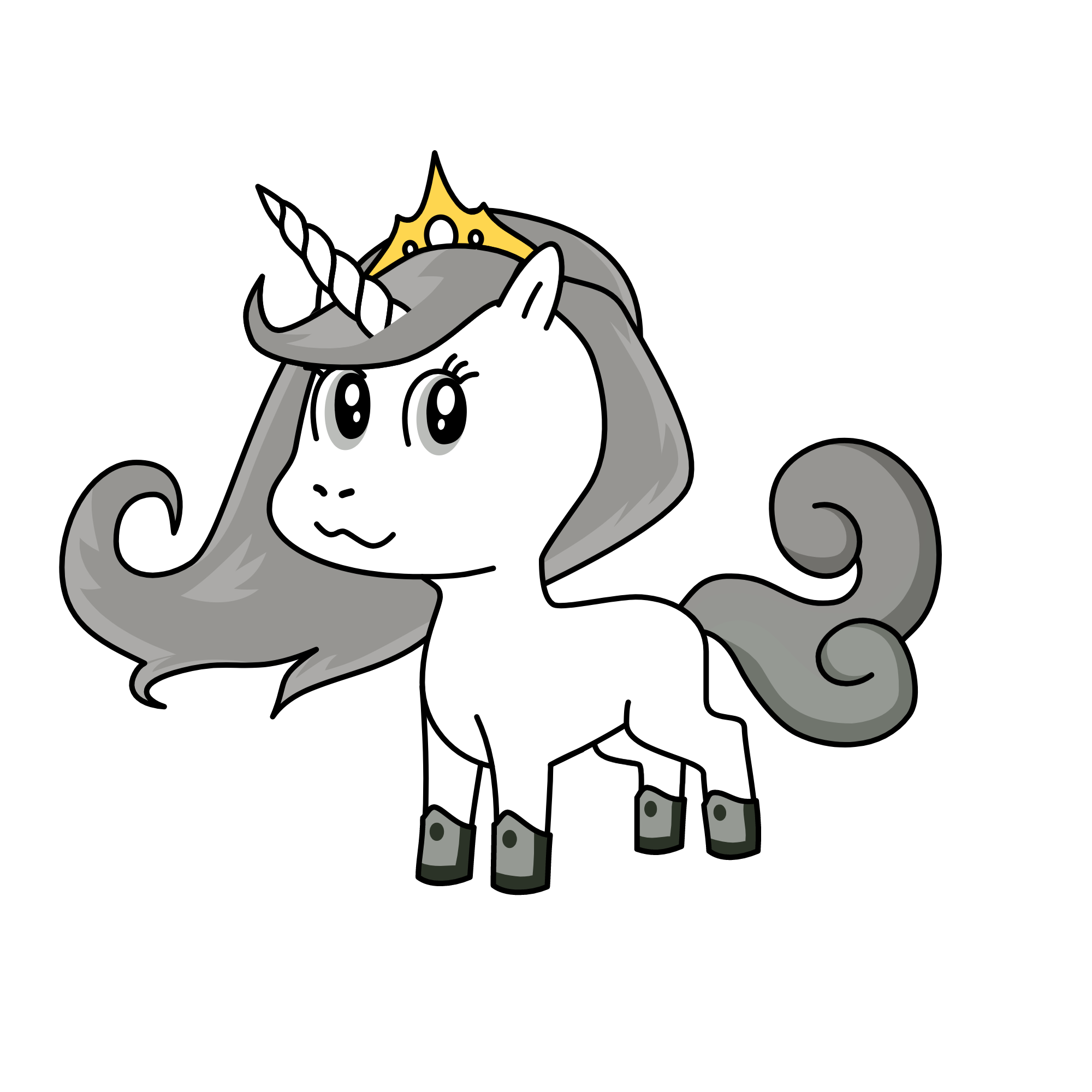 Moon, the unicorn