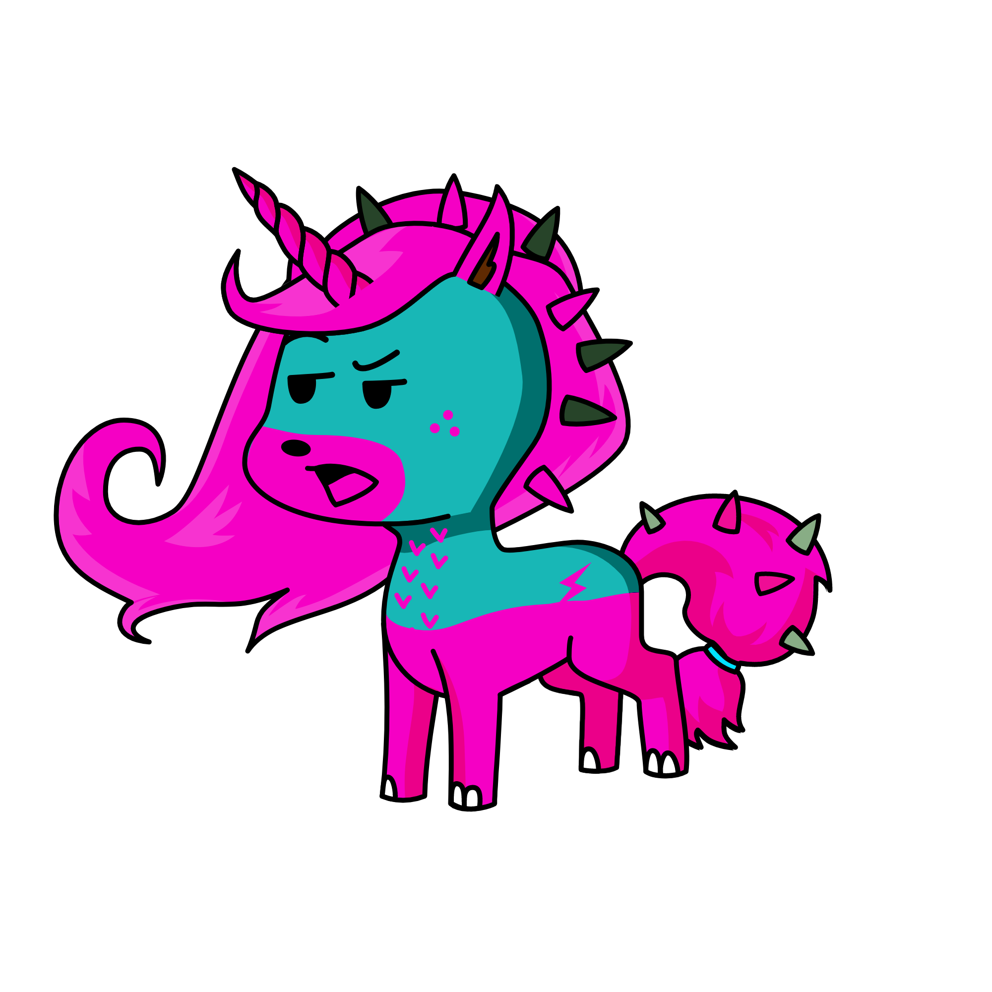 UGGG PINK, the unicorn