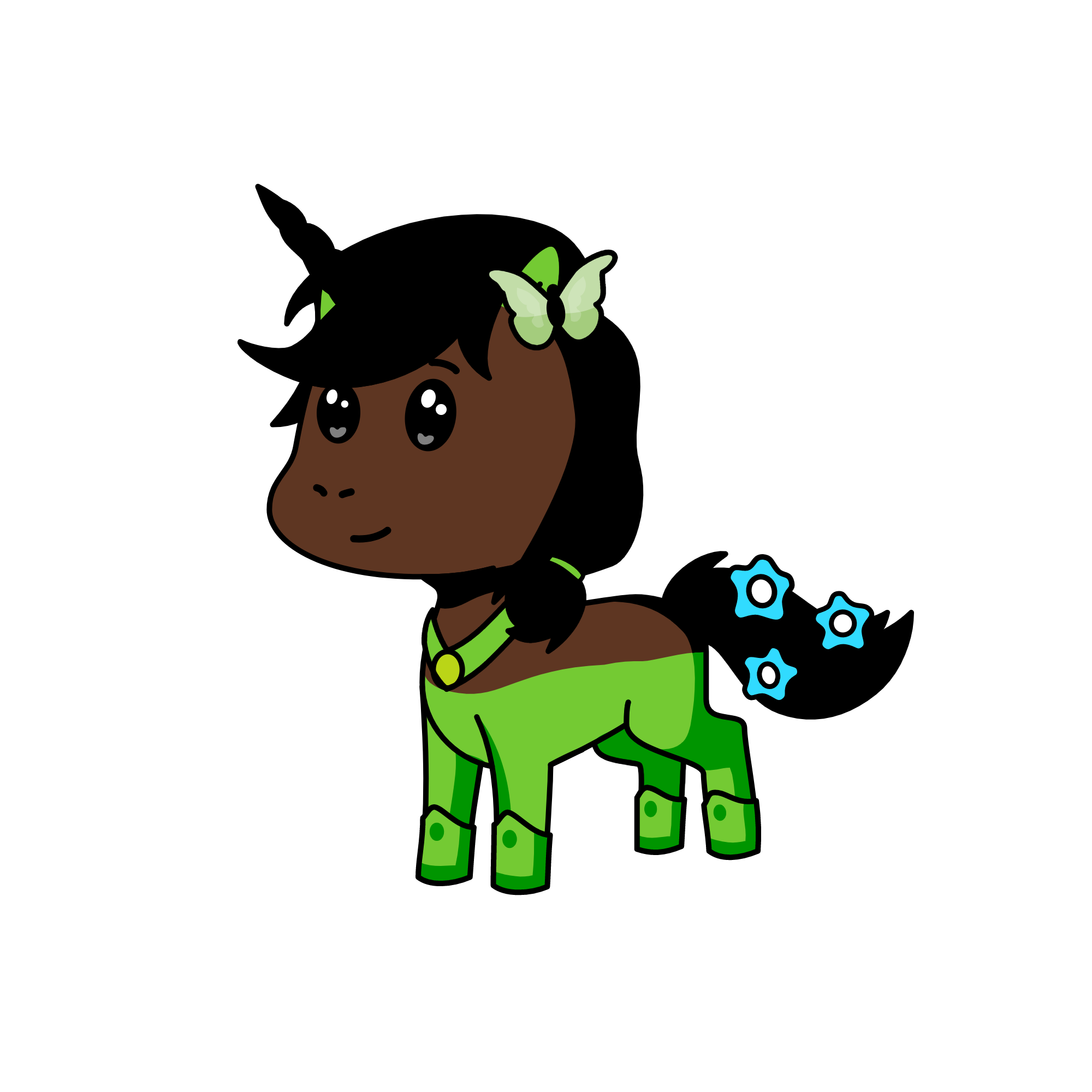 Tiana, the unicorn