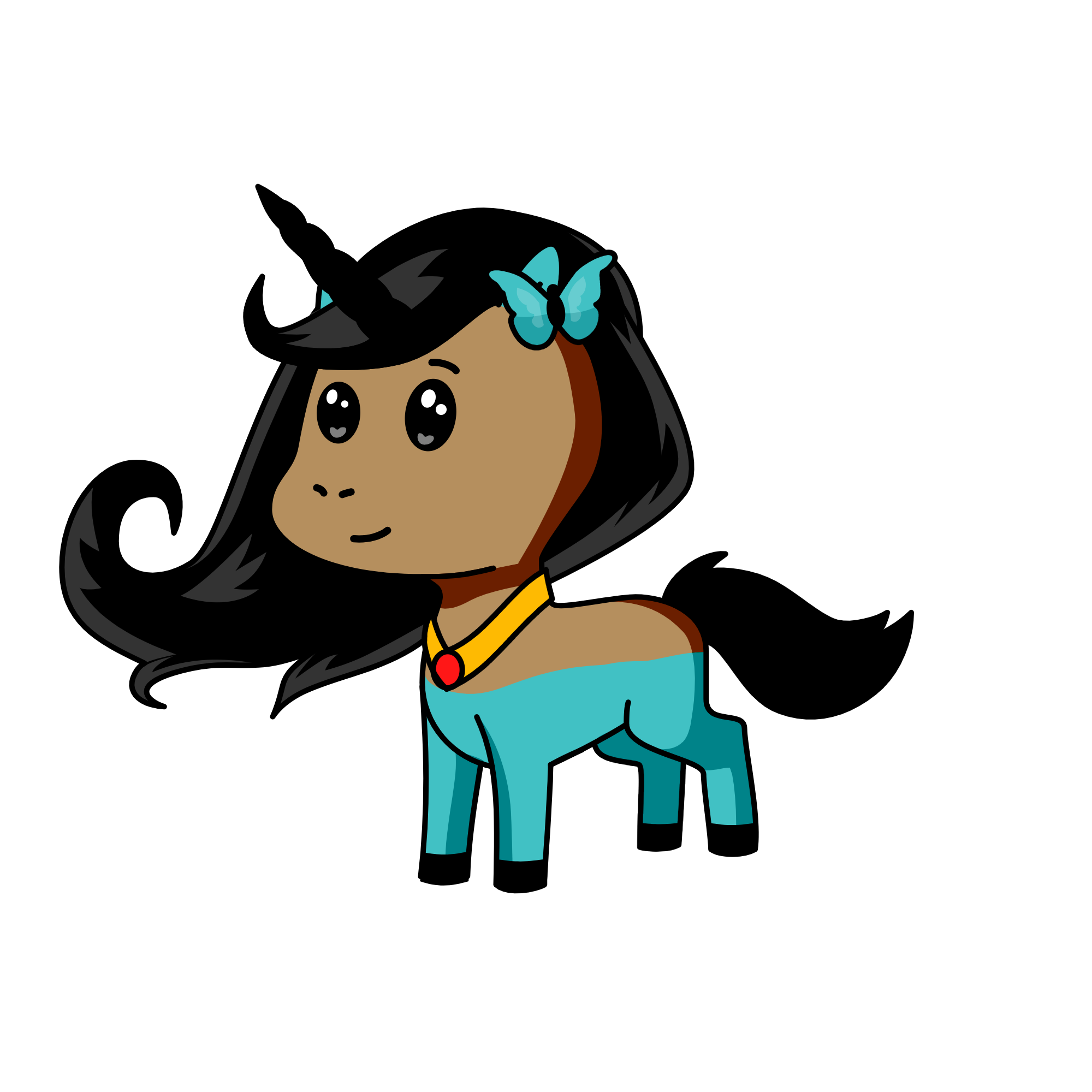 Jasmine, the unicorn