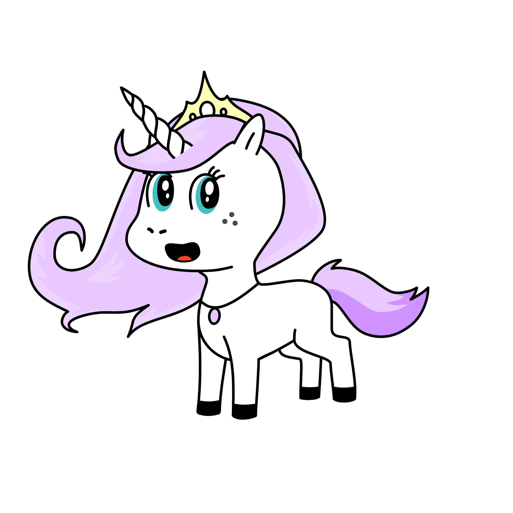 sparkle poof, the unicorn