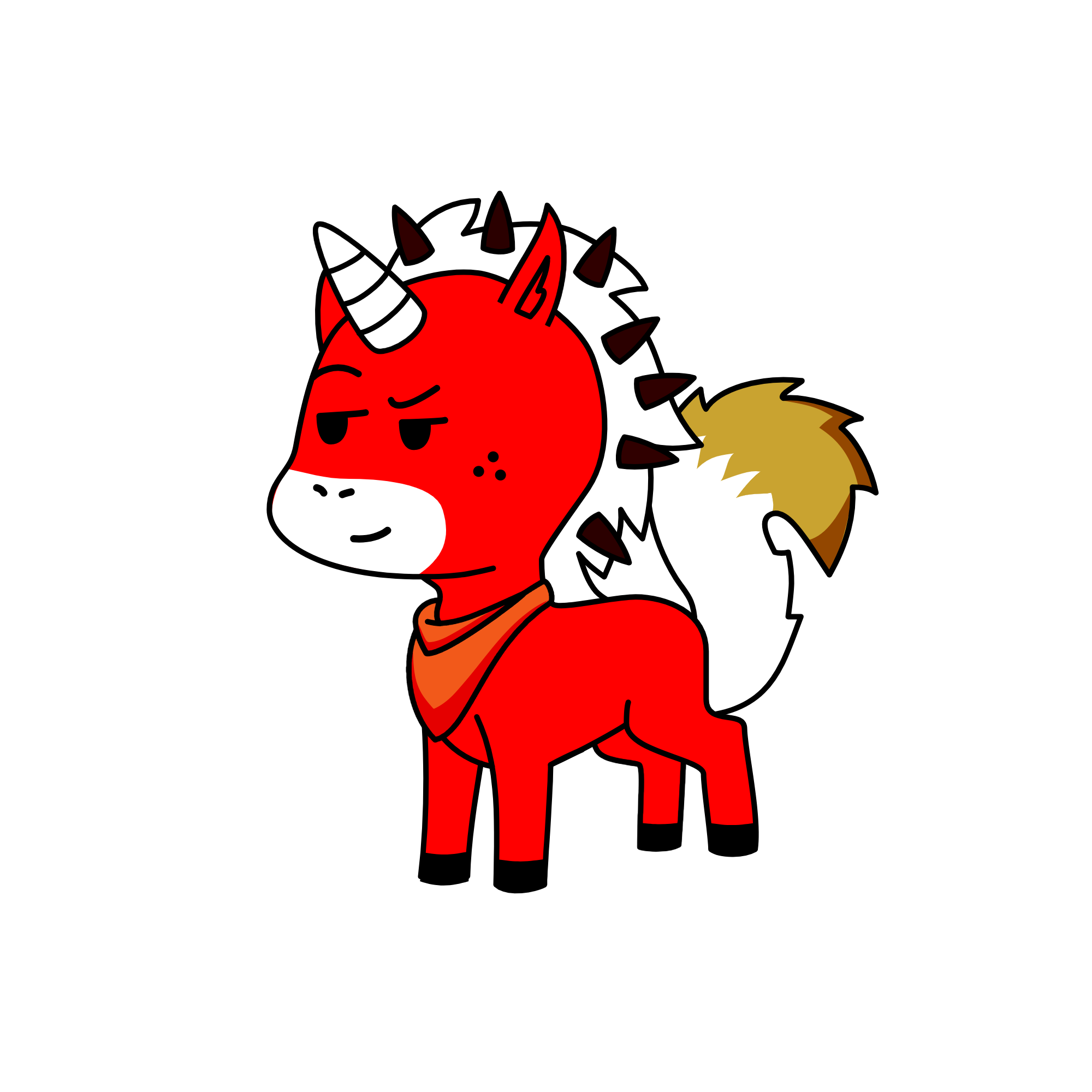 rebel, the unicorn