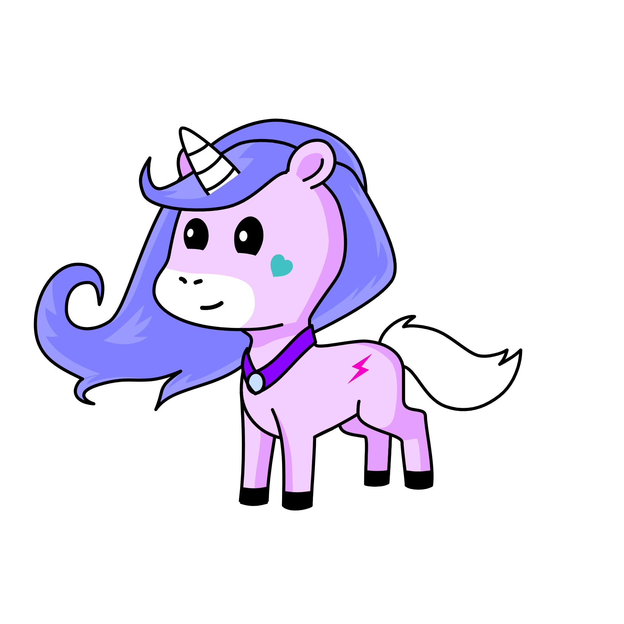 lilac, the unicorn