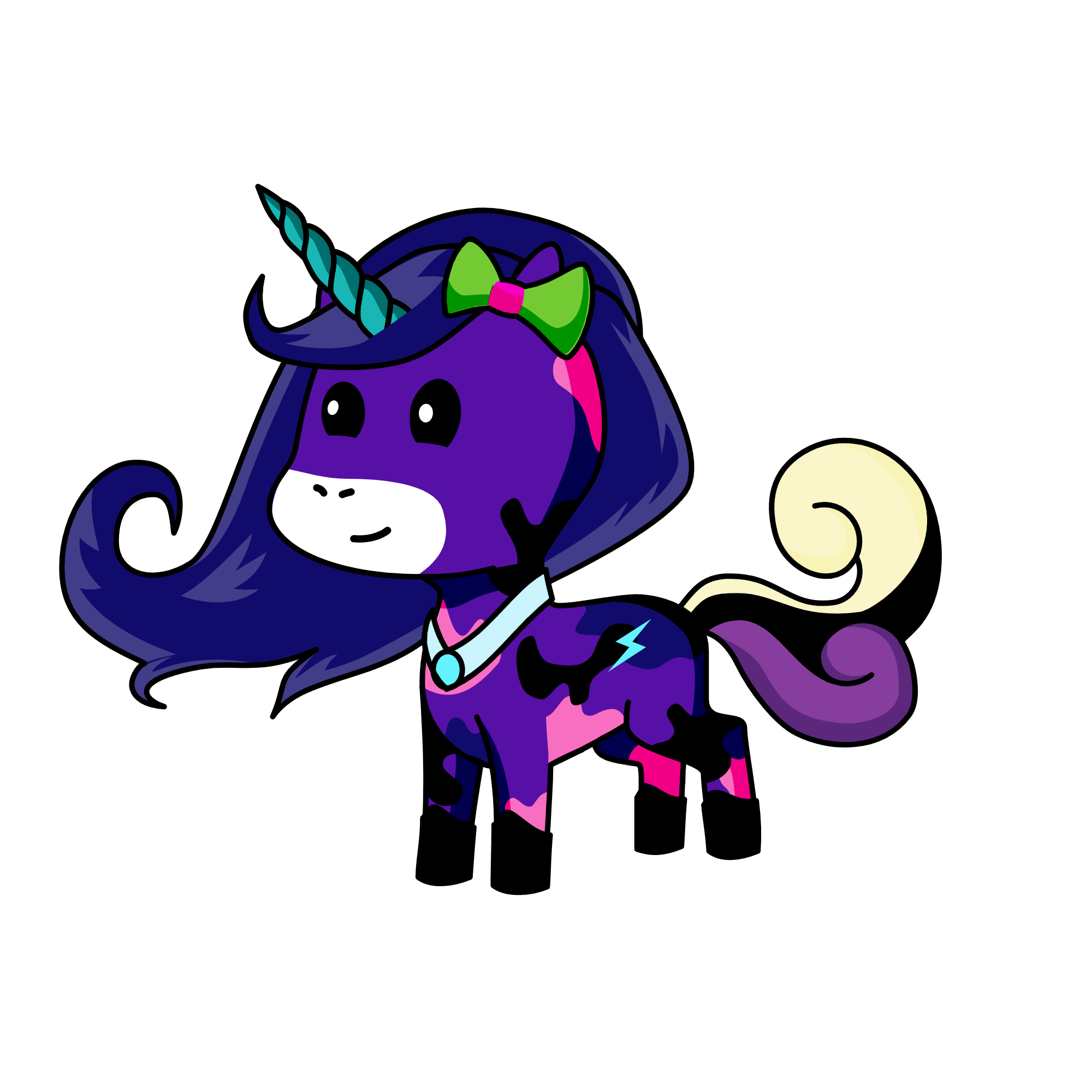 Dashi, the unicorn