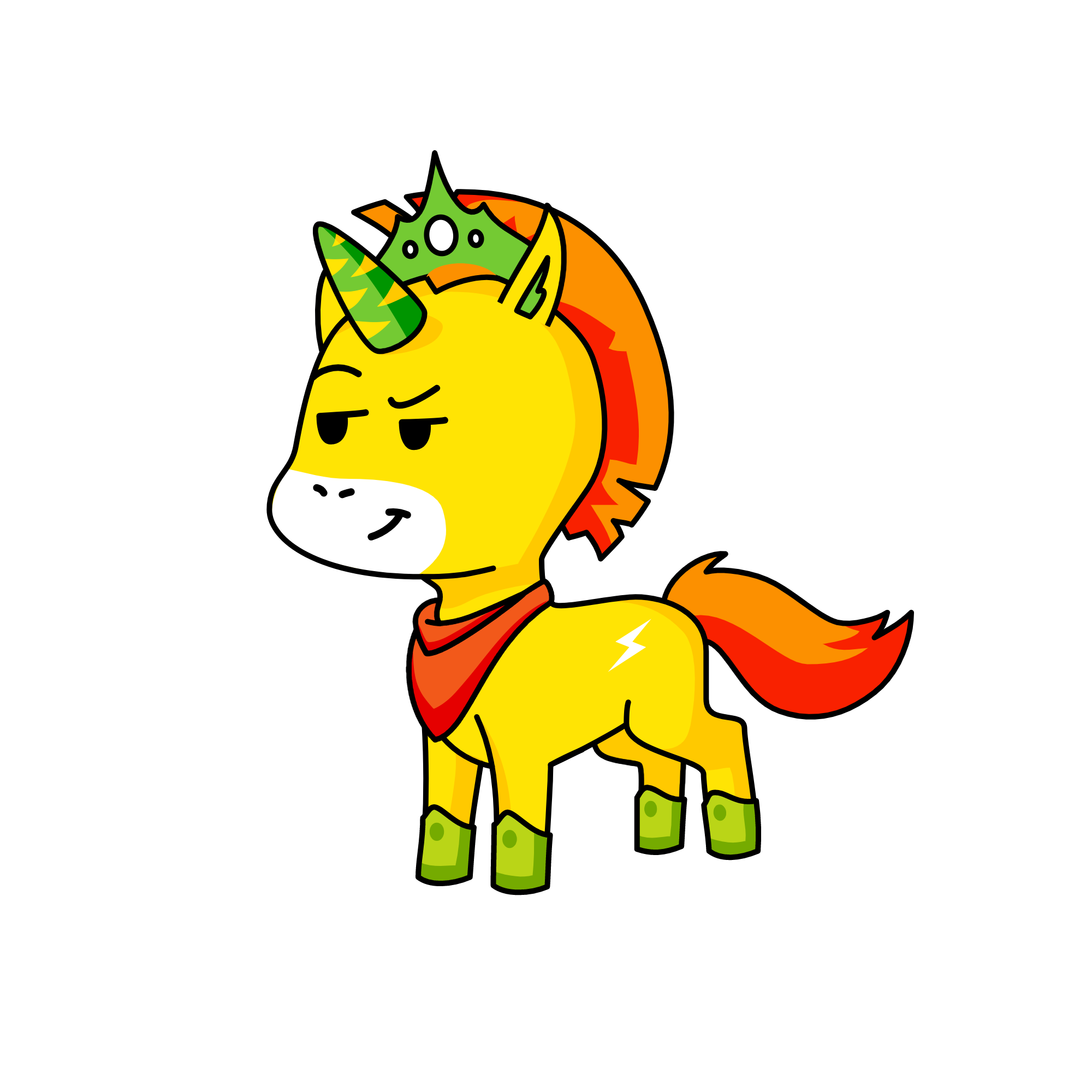fire, the unicorn