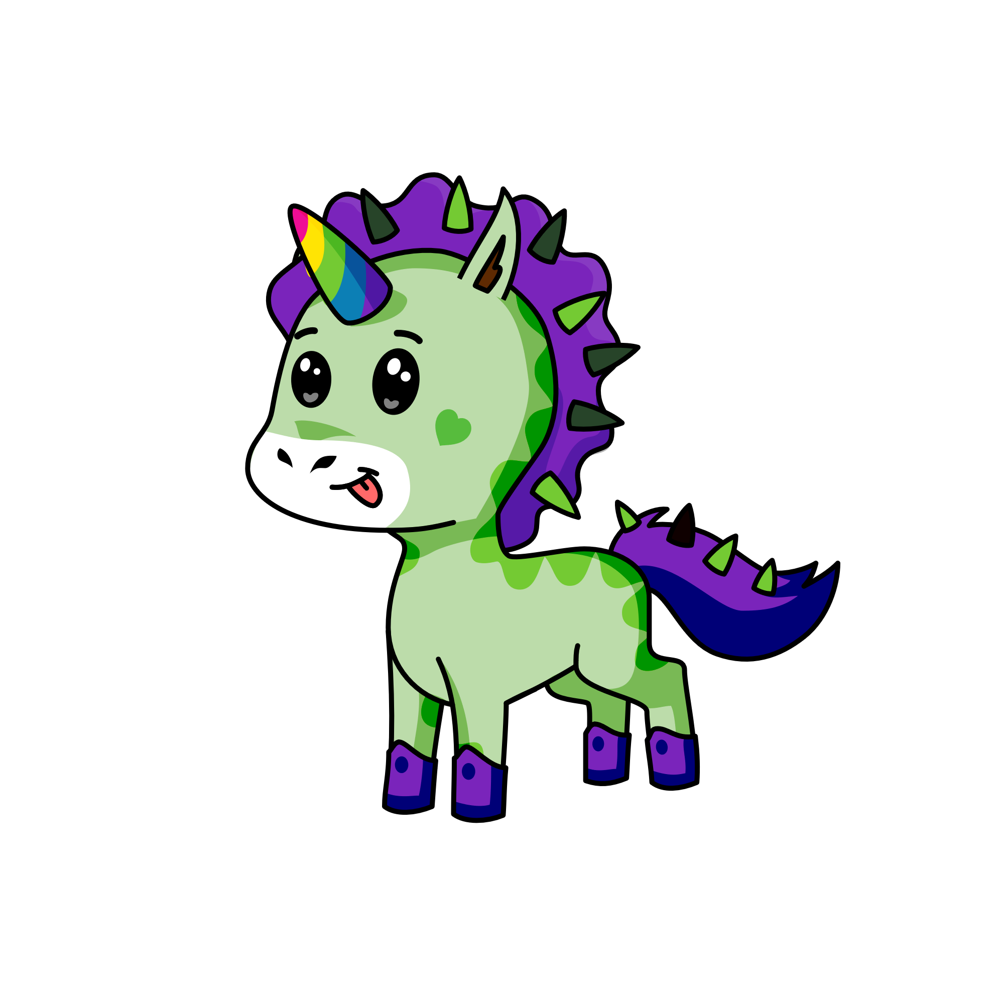 Gay Gobbocorn!, the unicorn