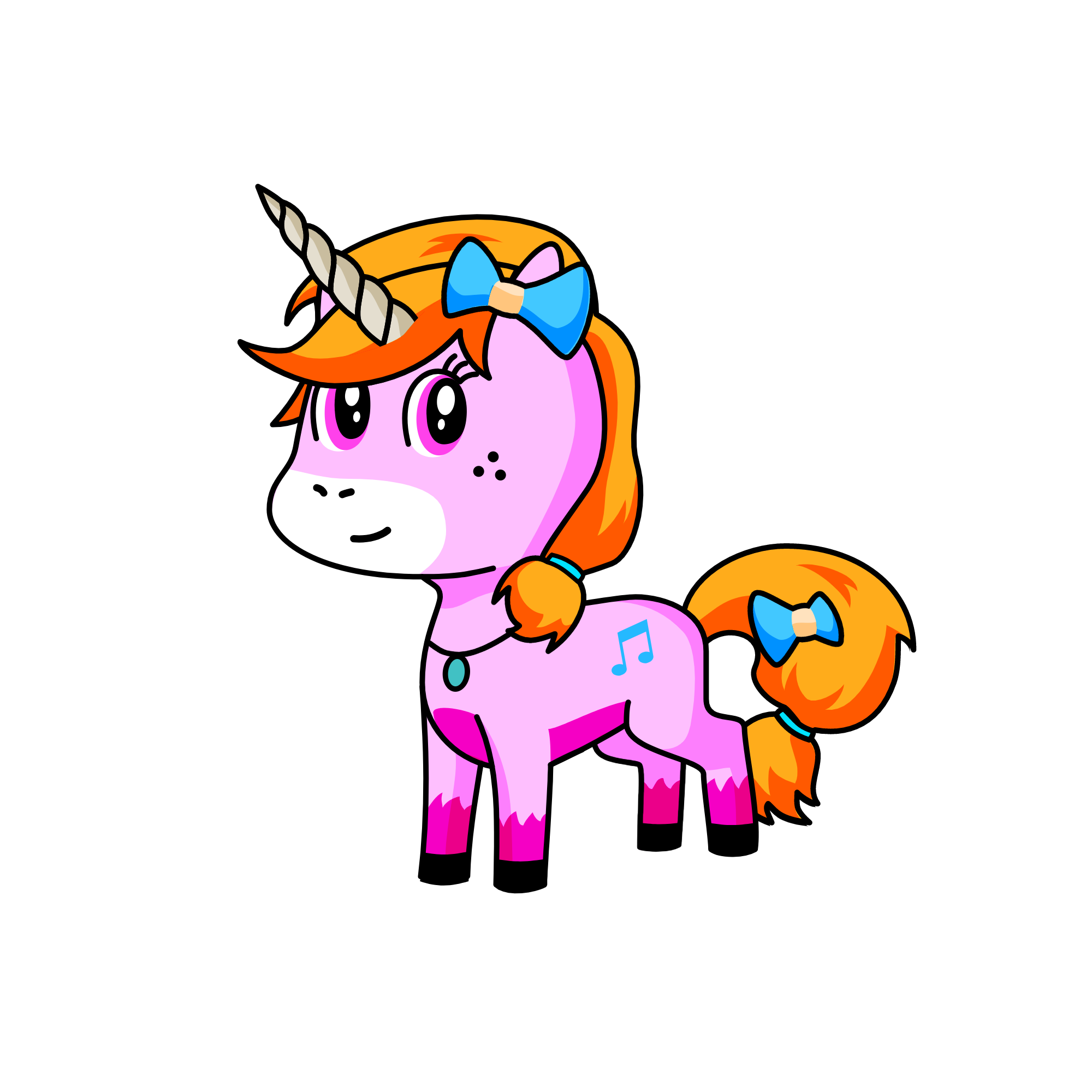 melody, the unicorn