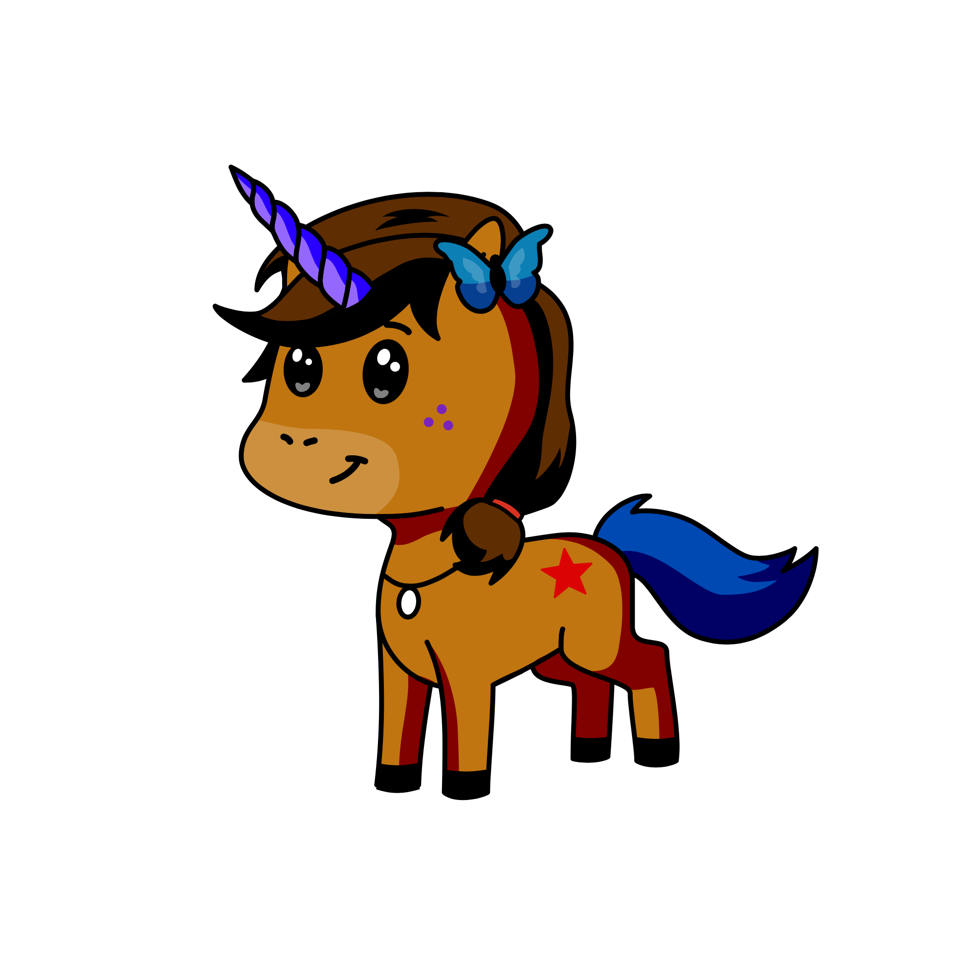 Lovely, the unicorn