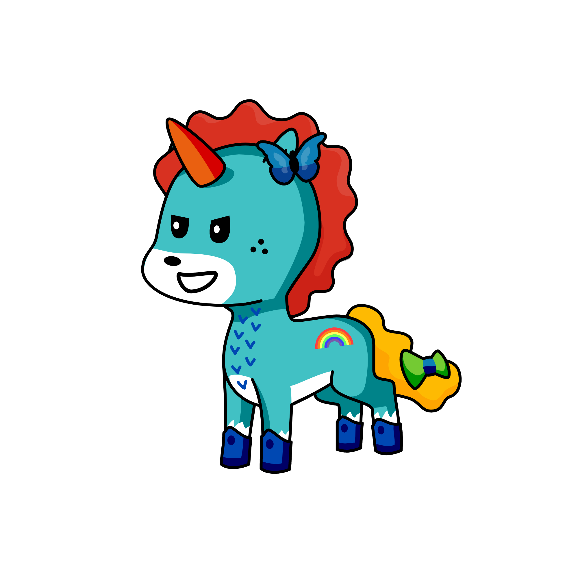 nkvbjygcg, the unicorn