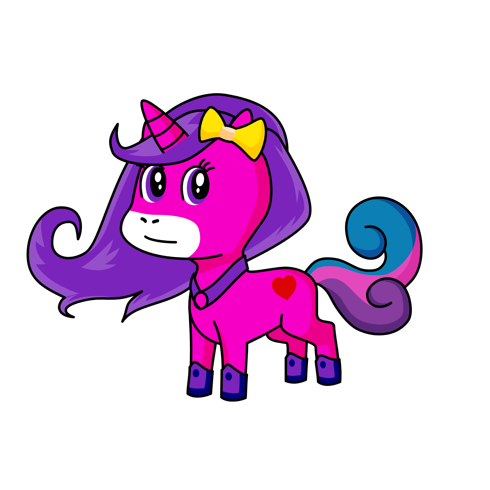 maly sparkles, the unicorn