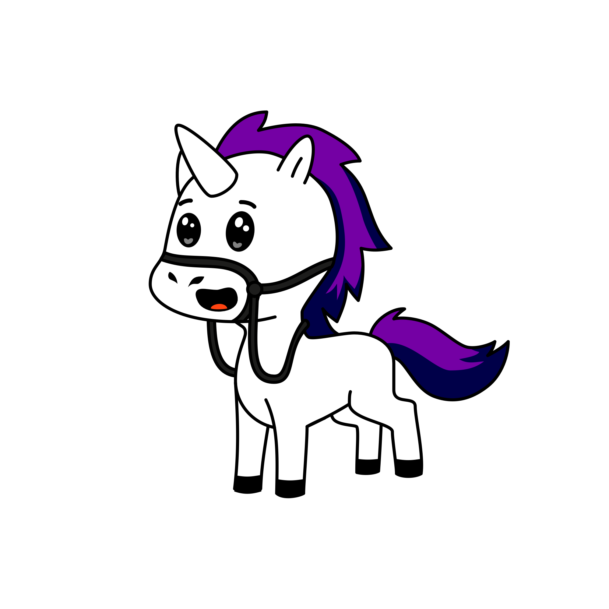 Latte, the unicorn