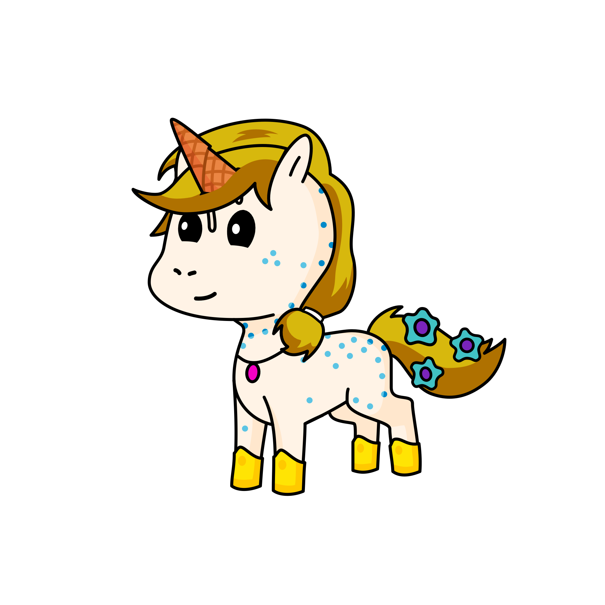 Sophia, the unicorn