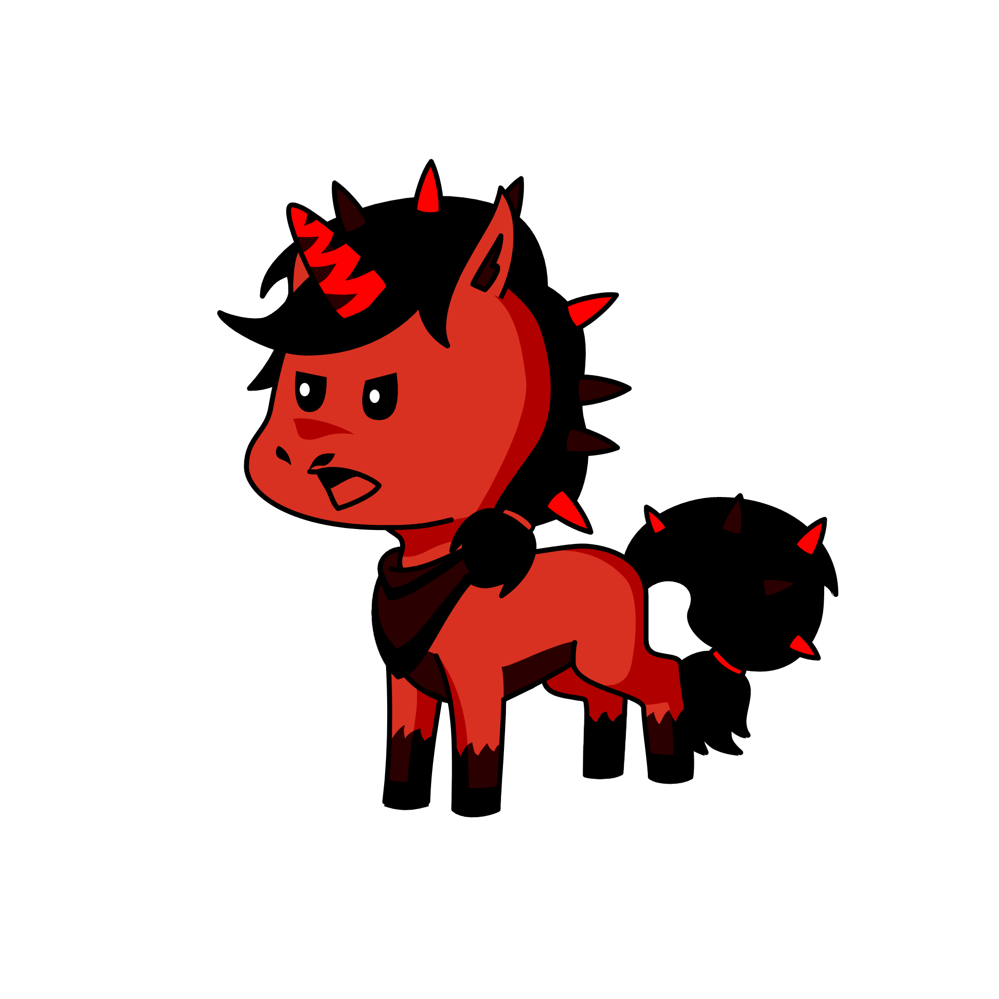 Krackel, the unicorn