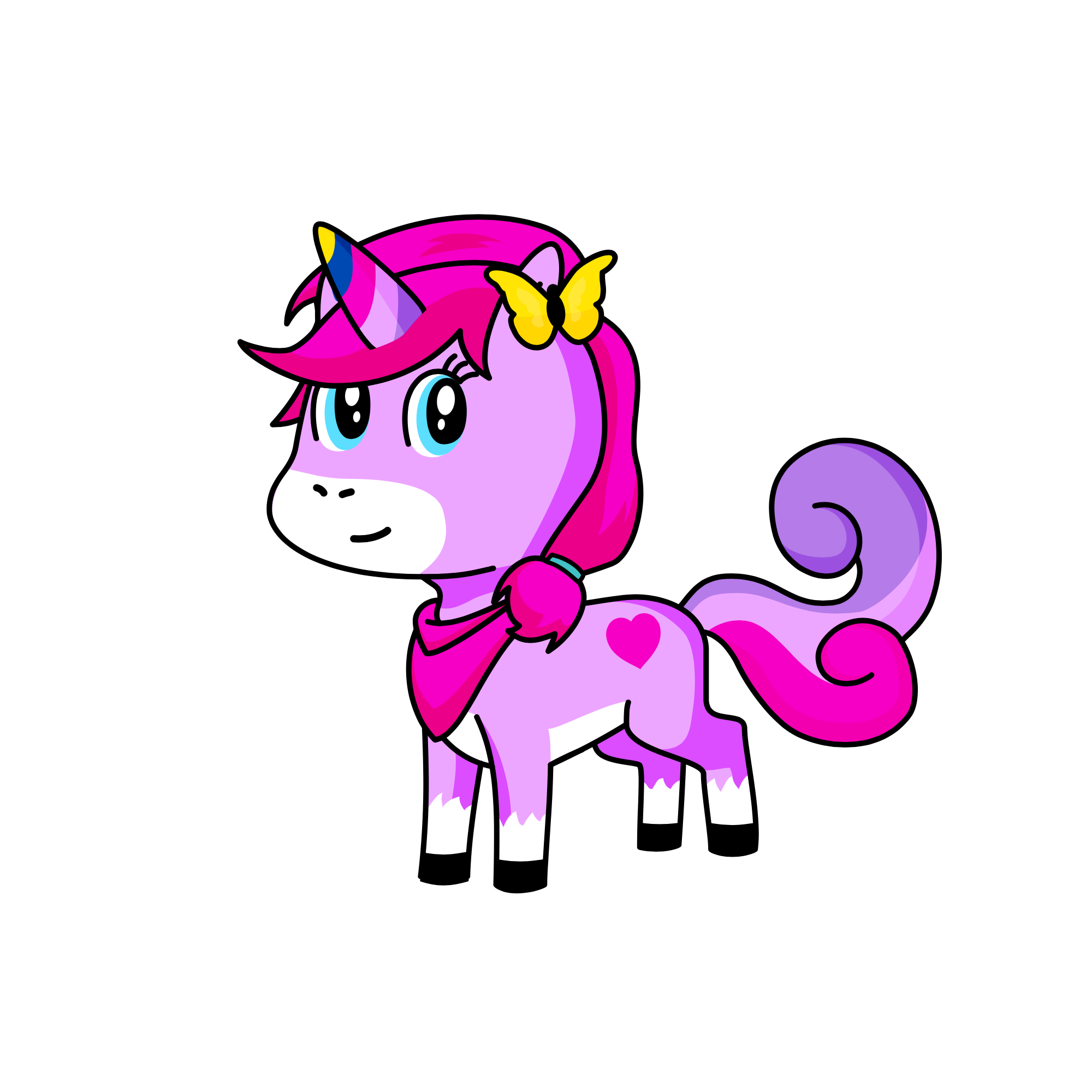 cotton candy, the unicorn