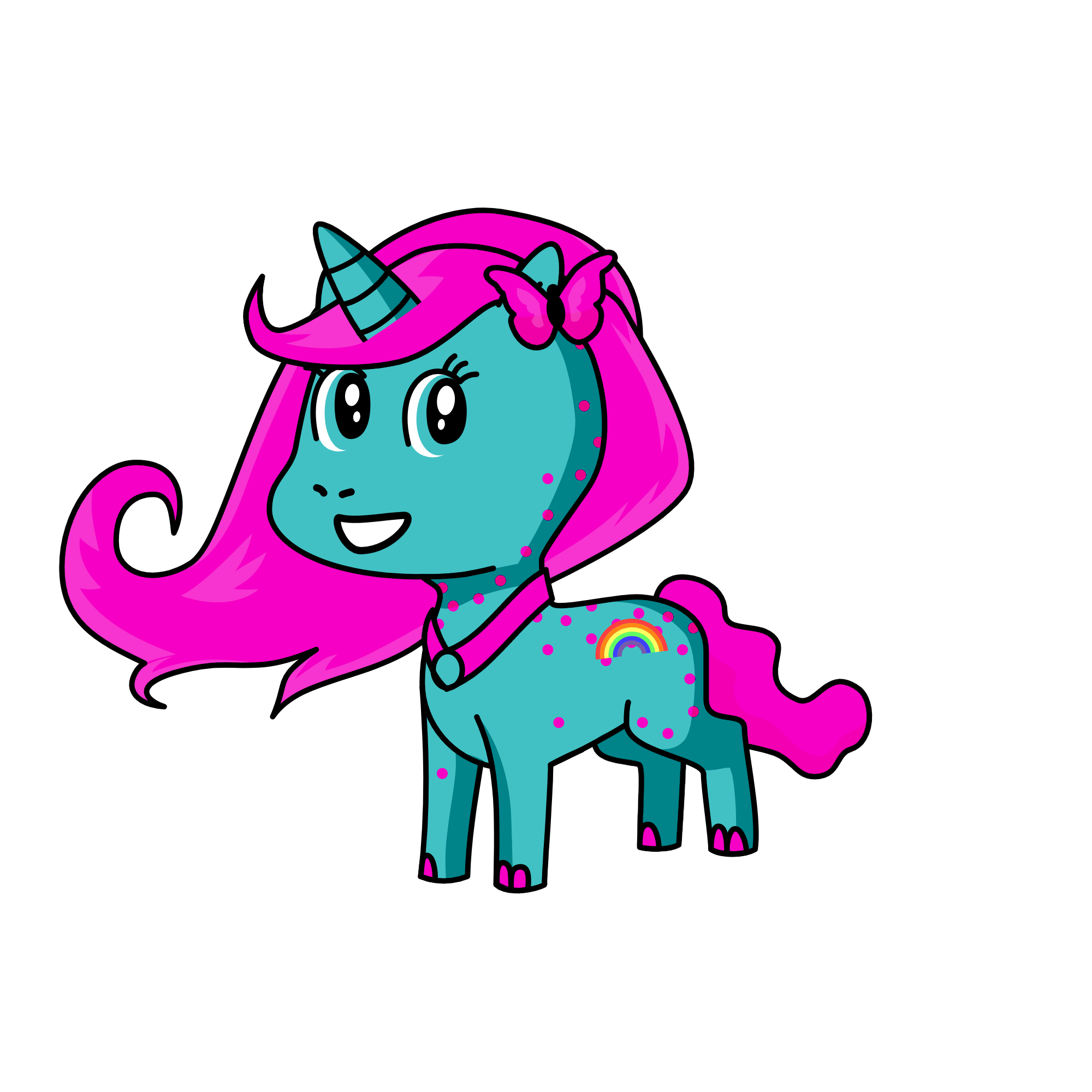 cloud, the unicorn