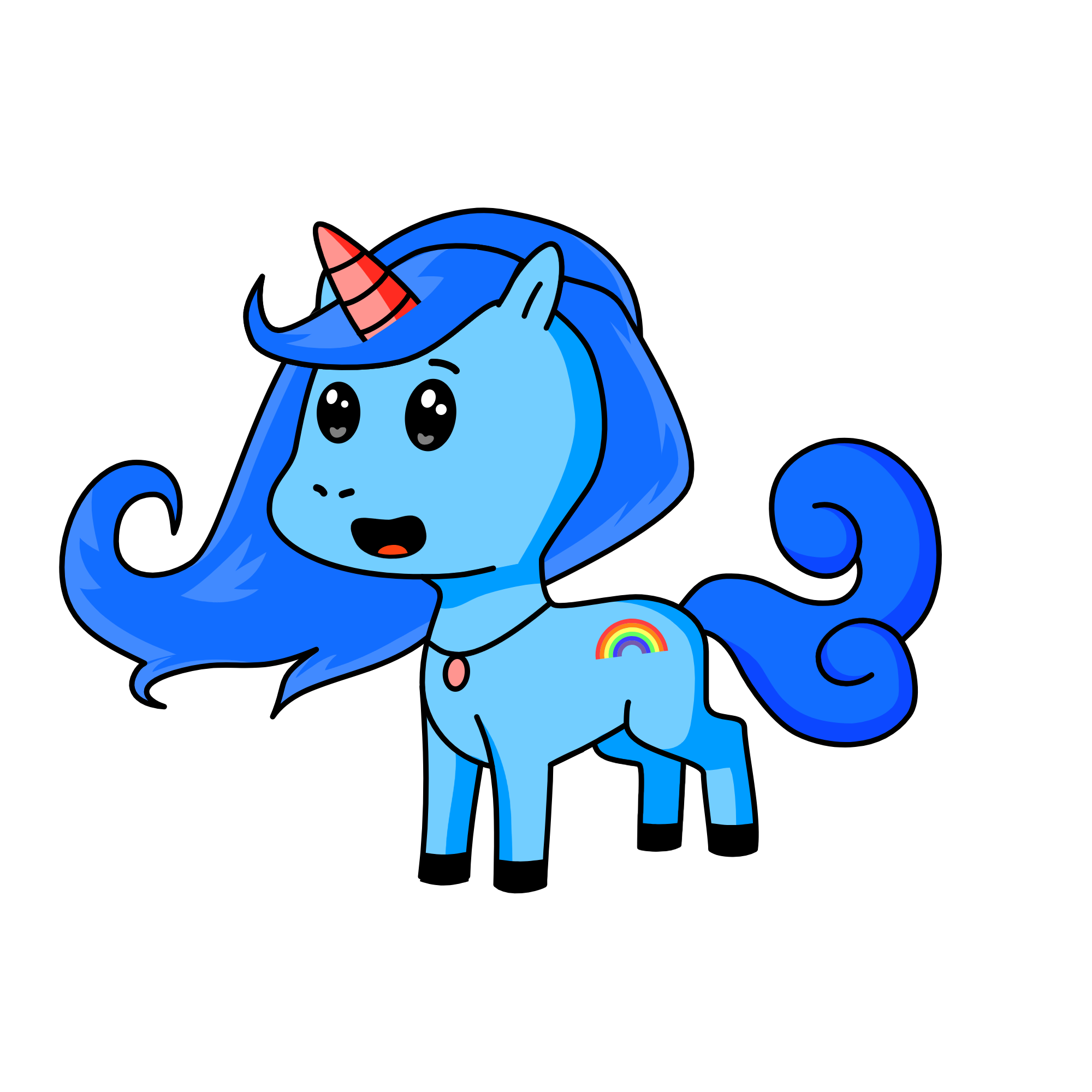 Cristal, the unicorn