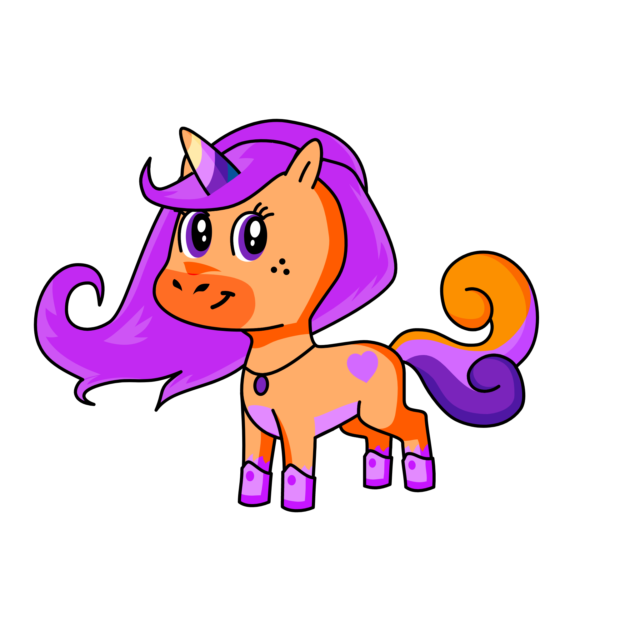 Whirl, the unicorn