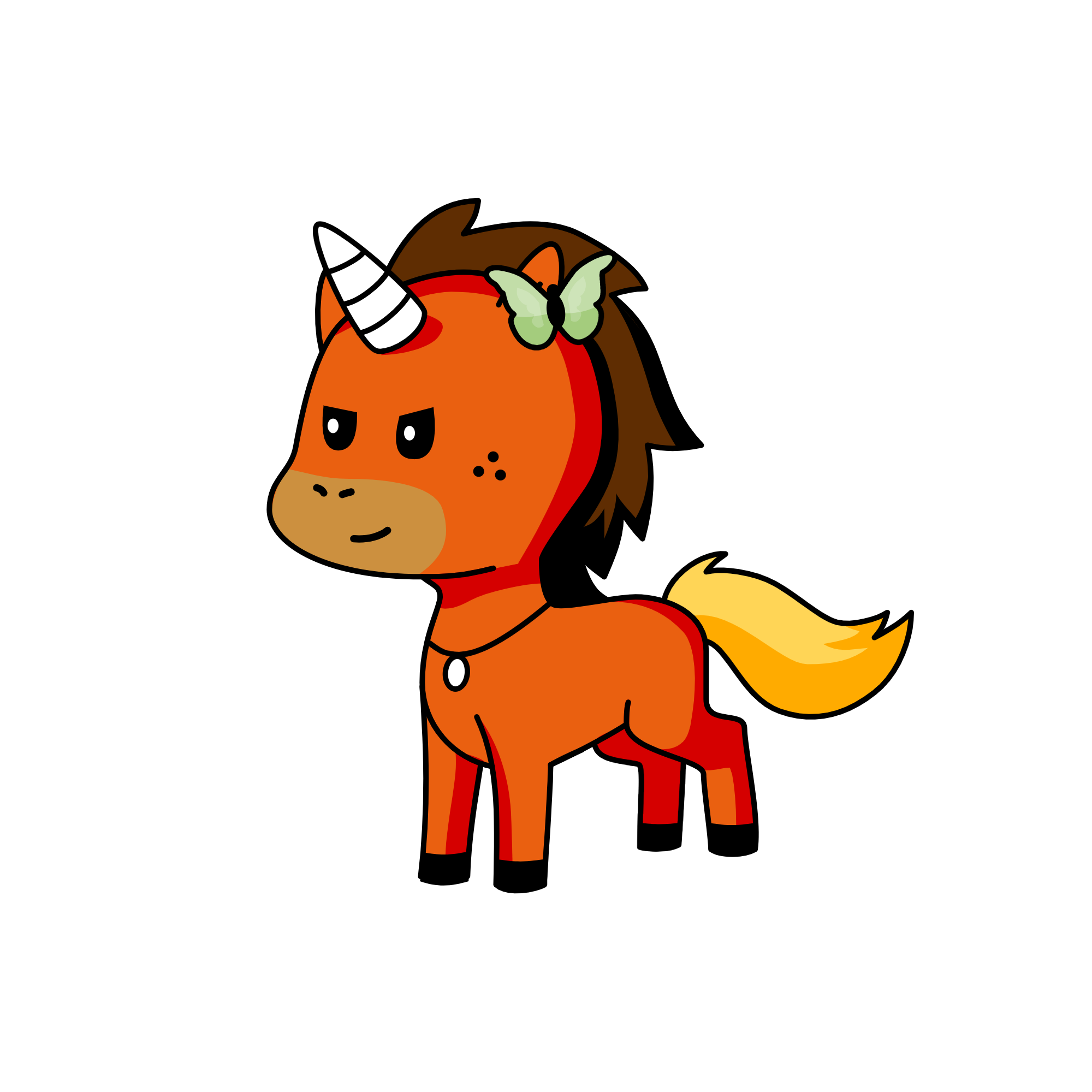 Paps, the unicorn