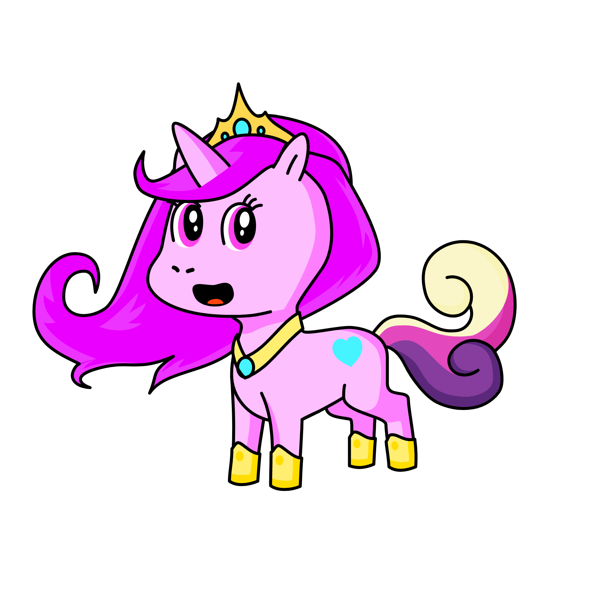 Princess Cadence [without wings], the unicorn