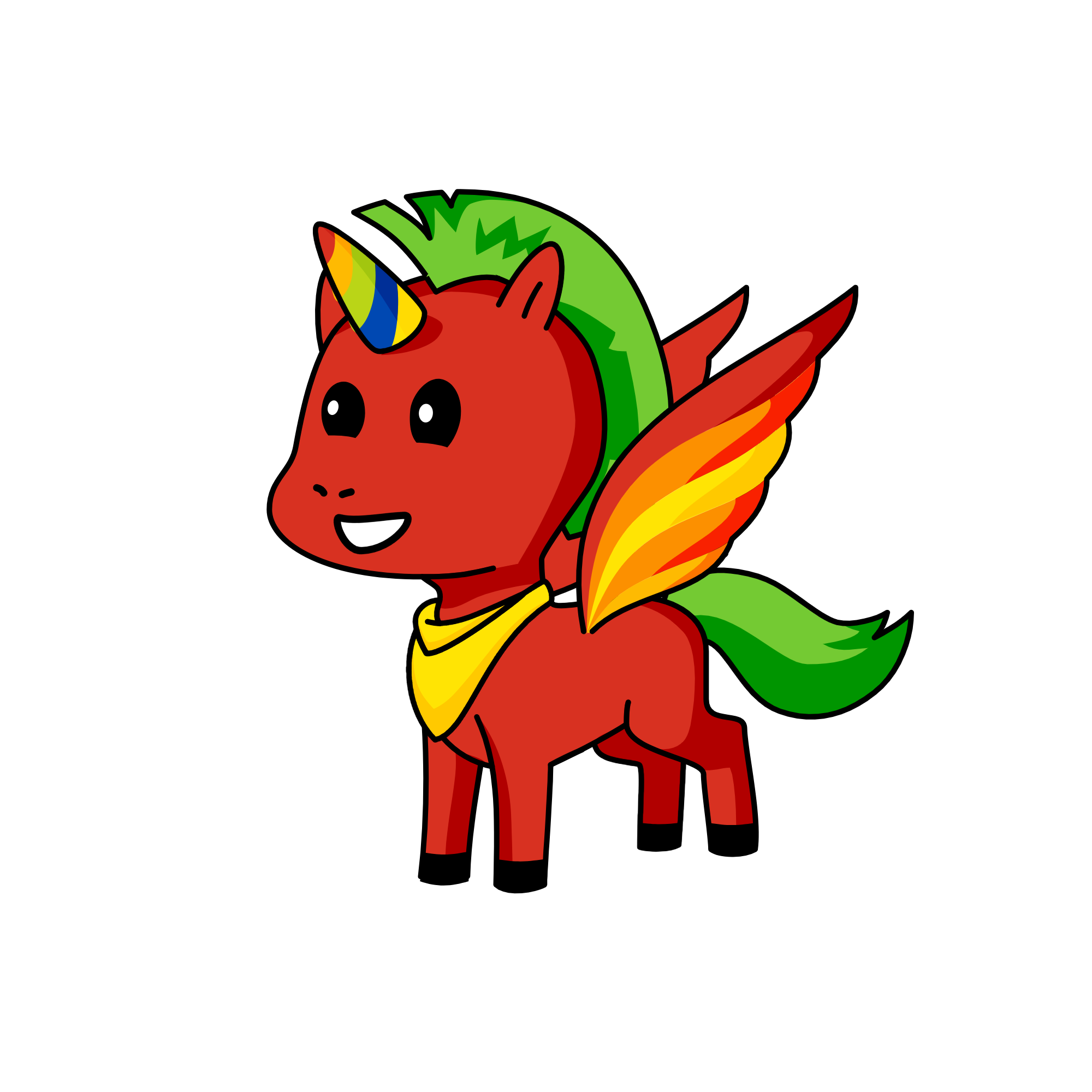 Mano Tedo, the unicorn